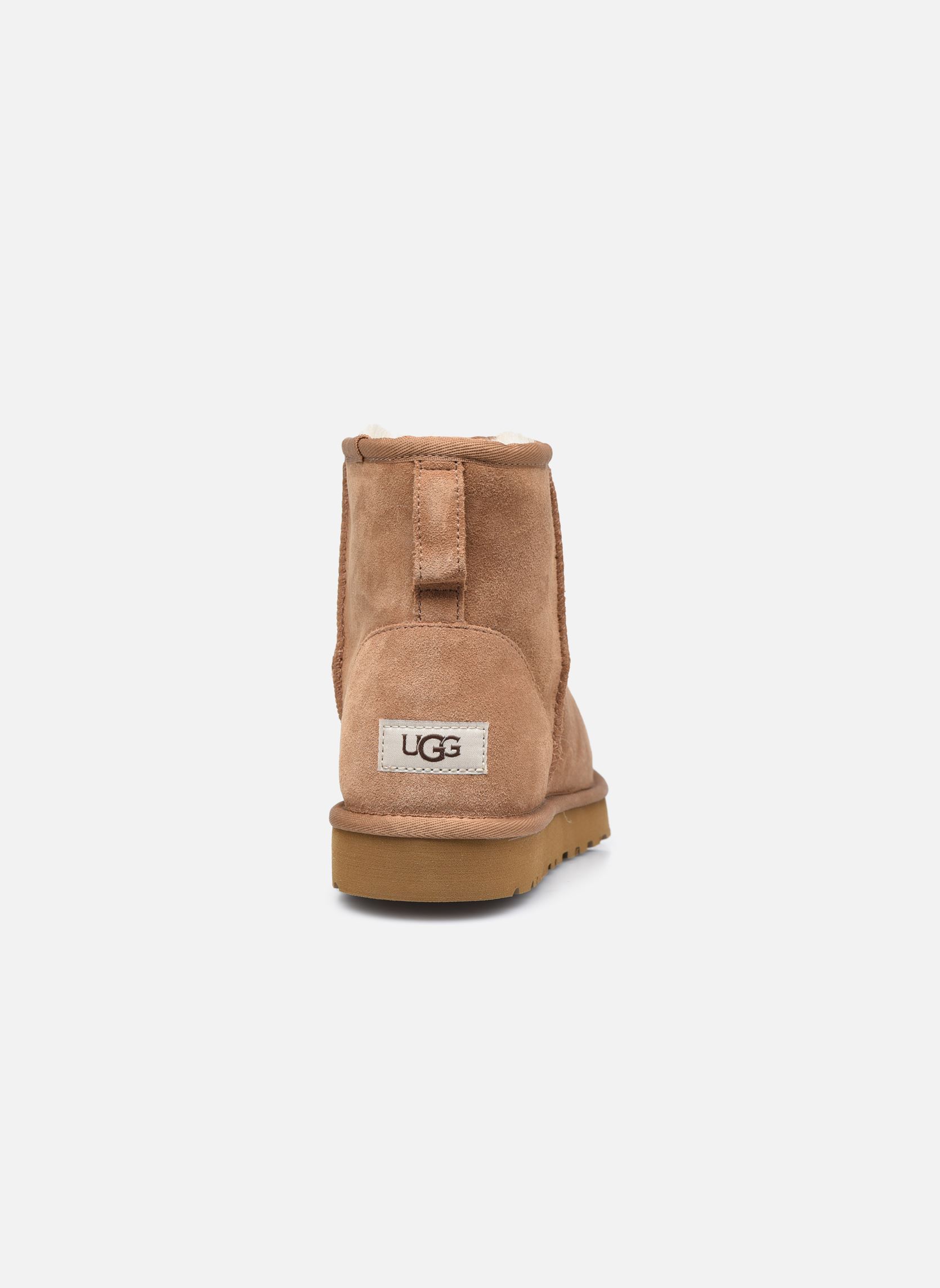 Bottes fourrées Classic Mini Men homme marron UGG Bottes fourrées Classic Mini Men homme marron CHESNUT