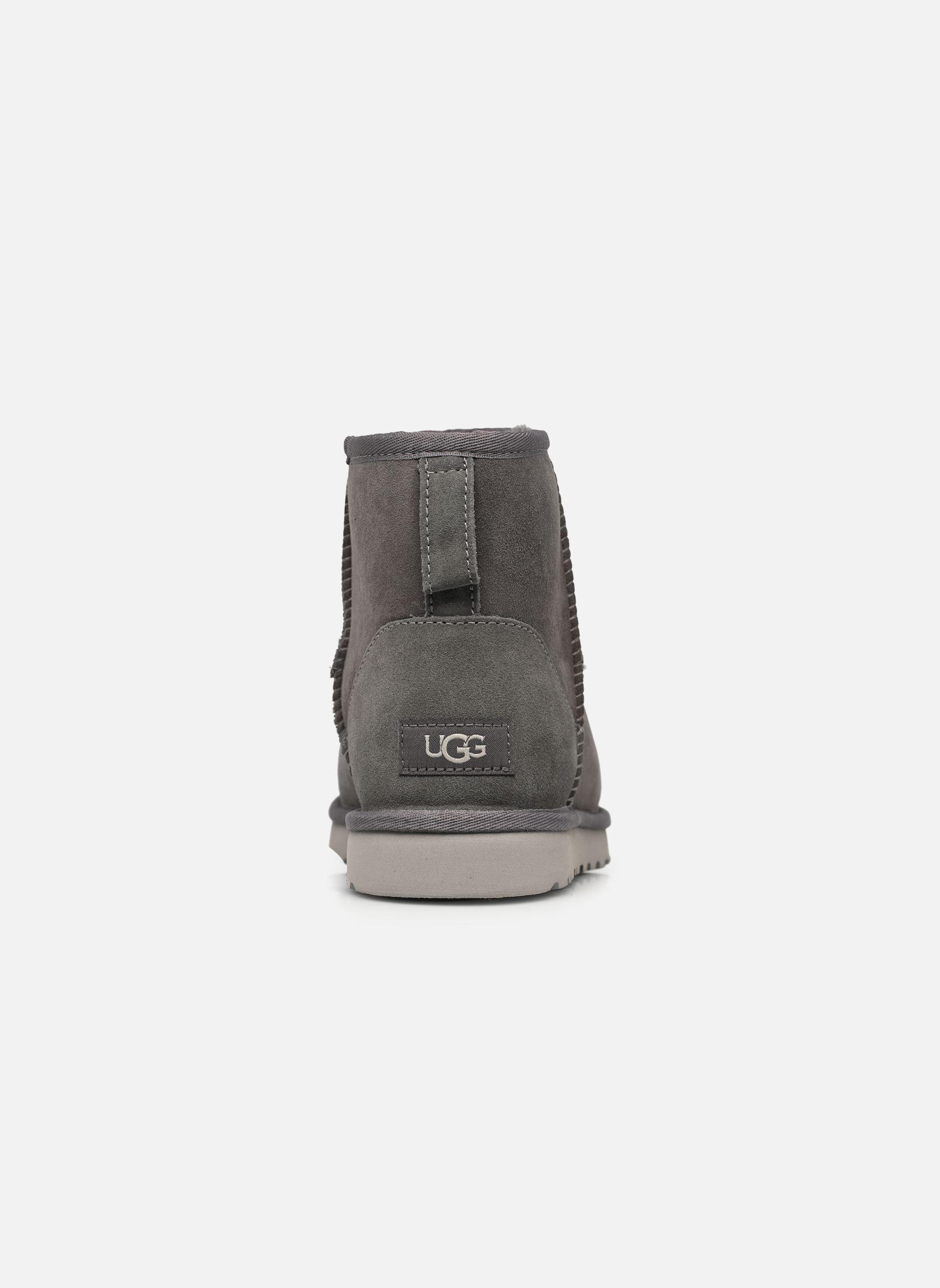 Gefütterte Stiefel Classic Mini Men herren grau UGG Gefütterte Stiefel Classic Mini Men herren grau DARK GREY