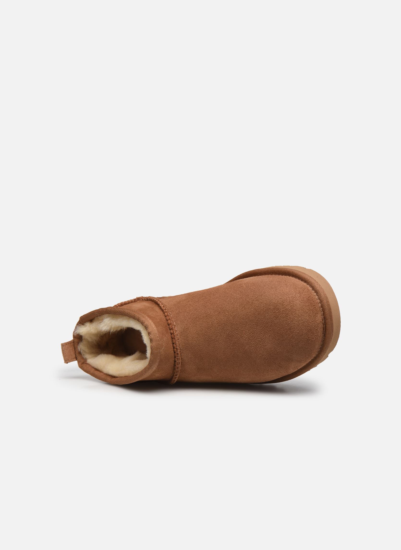 Gefütterte Stiefeletten W Classic Ultra Mini damen braun UGG Gefütterte Stiefeletten W Classic Ultra Mini damen braun CHESTNUT