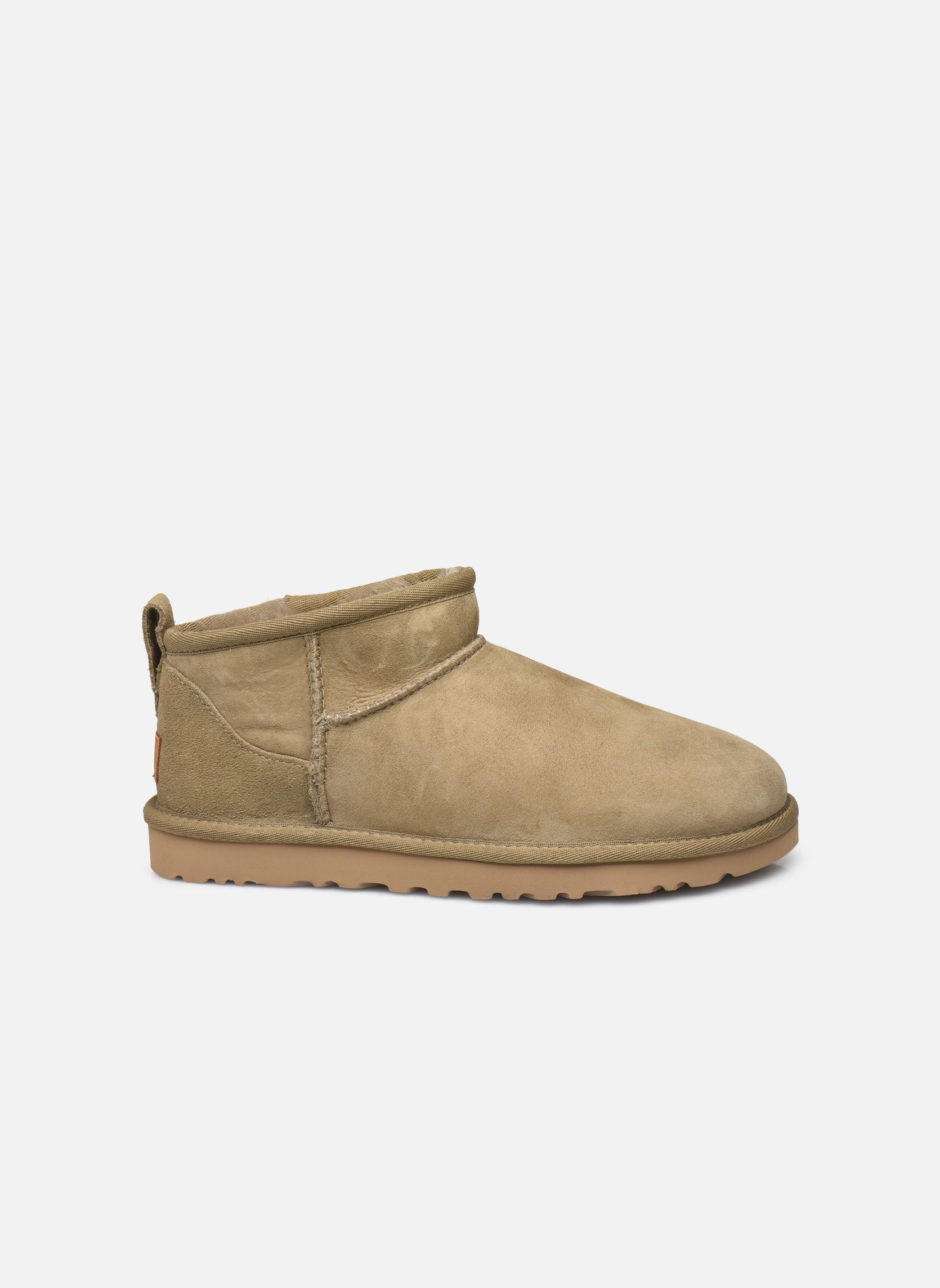 Bottines fourrées W Classic Ultra Mini femme beige UGG Bottines fourrées W Classic Ultra Mini femme beige ANTILOPE