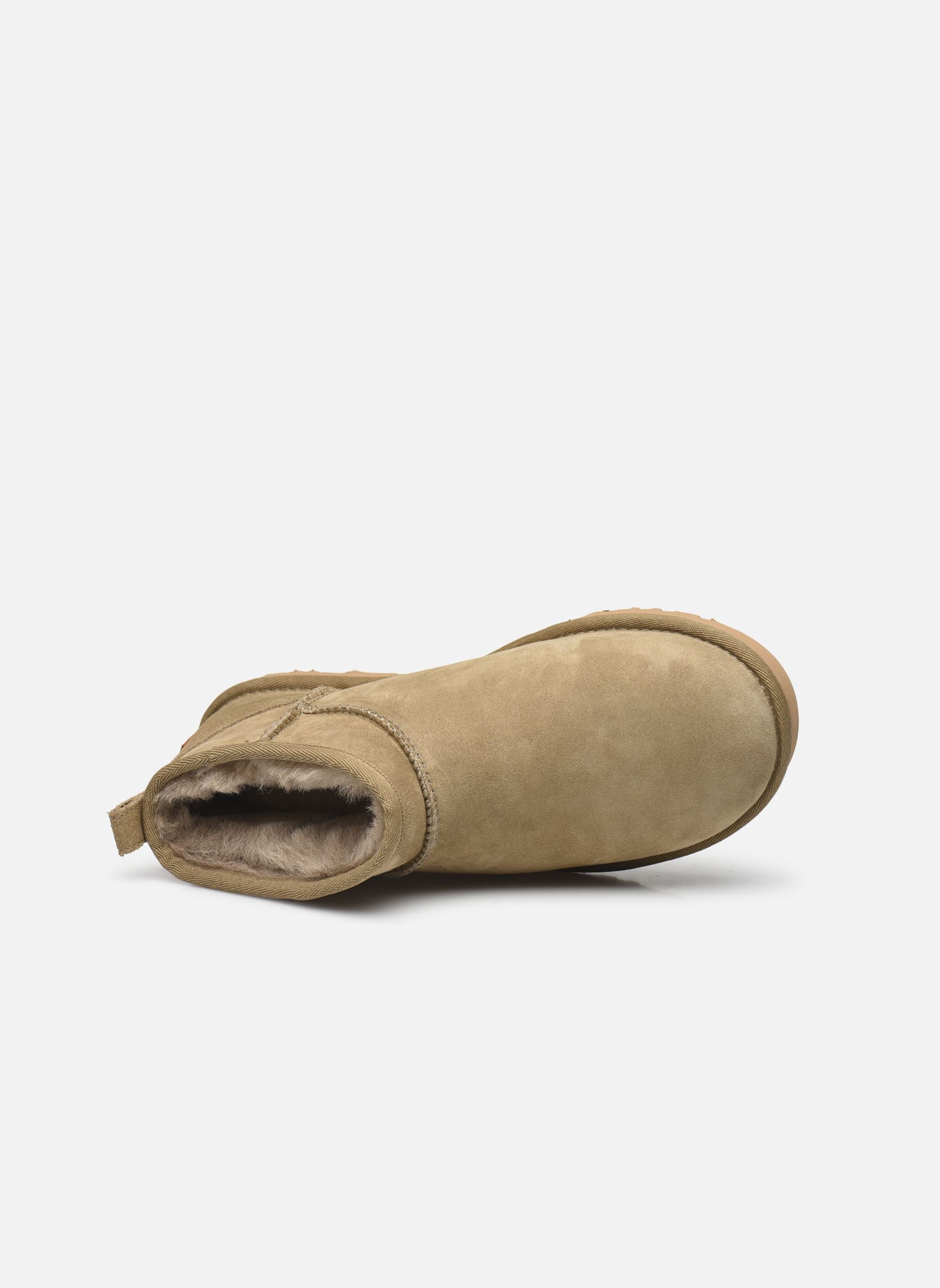 Bottines fourrées W Classic Ultra Mini femme beige UGG Bottines fourrées W Classic Ultra Mini femme beige ANTILOPE