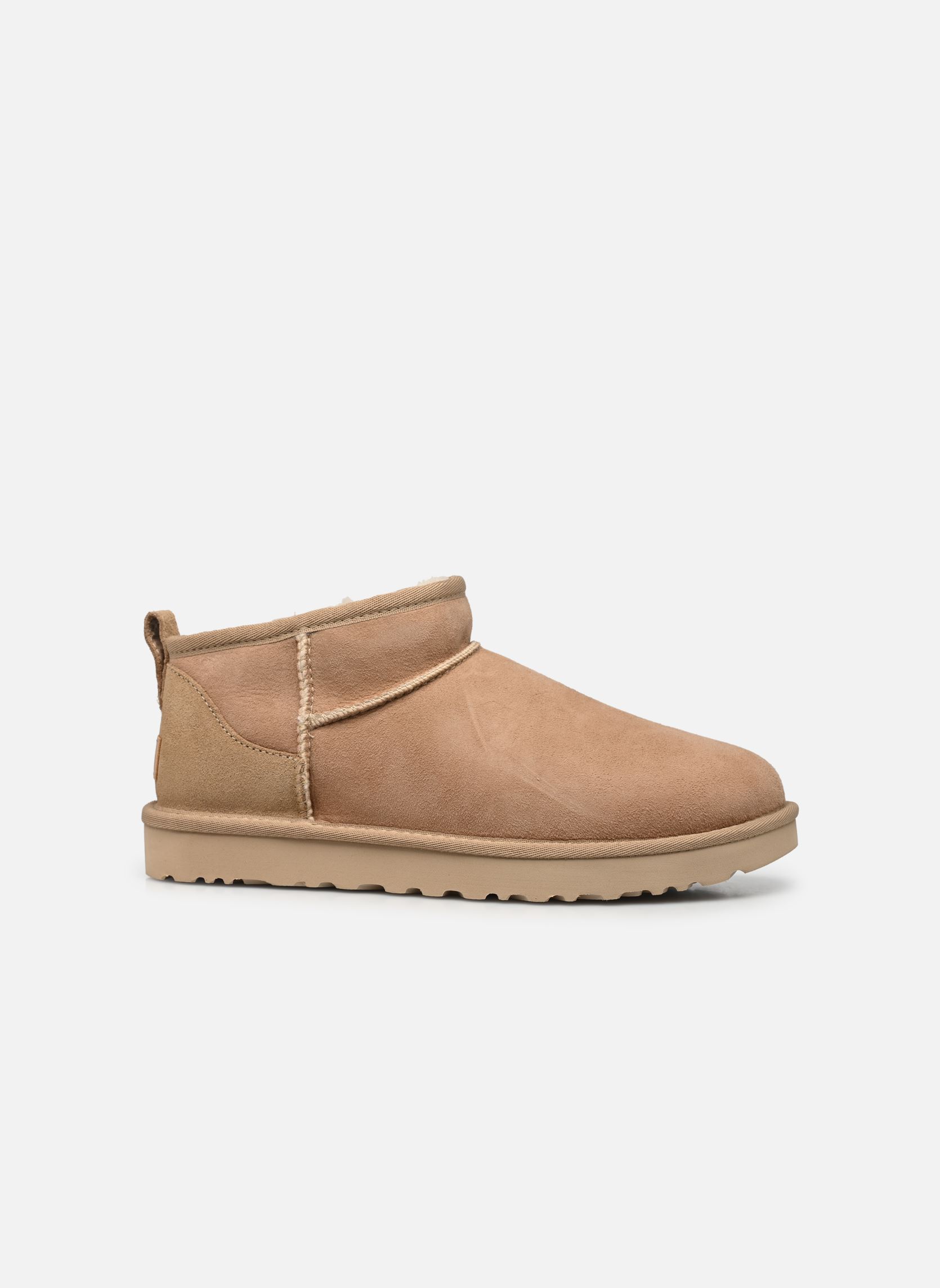 Bottines fourrées W Classic Ultra Mini femme beige UGG Bottines fourrées W Classic Ultra Mini femme beige SAND