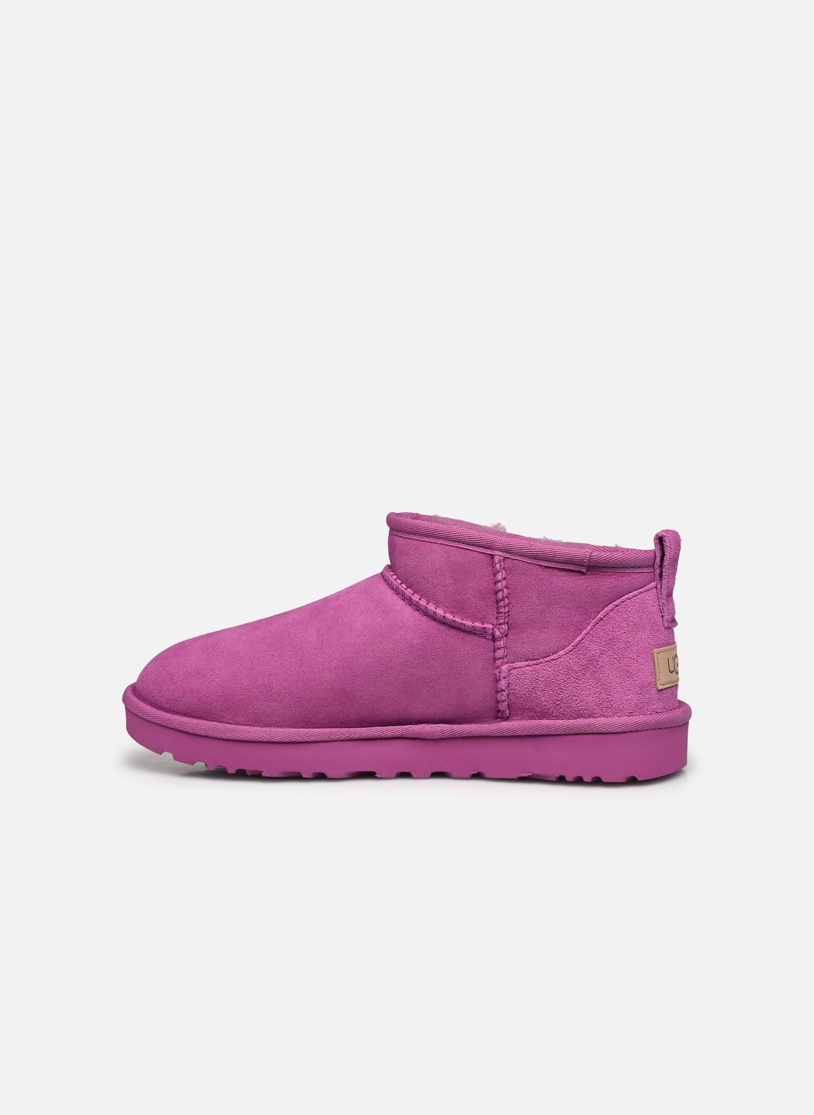 Gevoerde enkellaarsjes W Classic Ultra Mini dames roze UGG Gevoerde enkellaarsjes W Classic Ultra Mini dames roze MANGOSTEEN