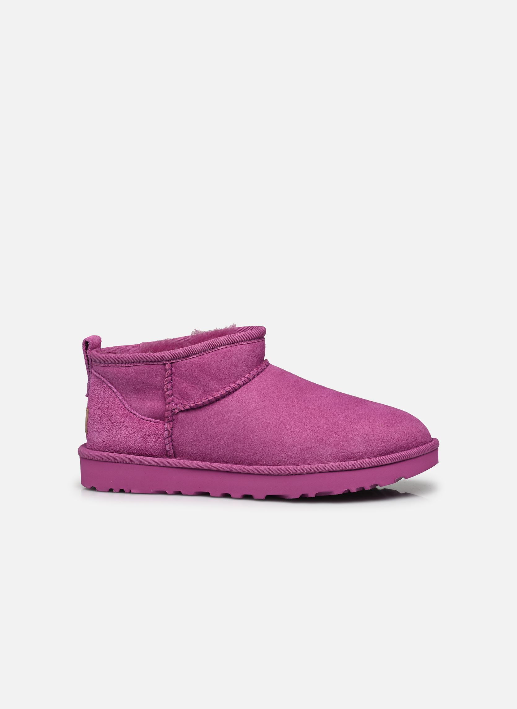 Gevoerde enkellaarsjes W Classic Ultra Mini dames roze UGG Gevoerde enkellaarsjes W Classic Ultra Mini dames roze MANGOSTEEN