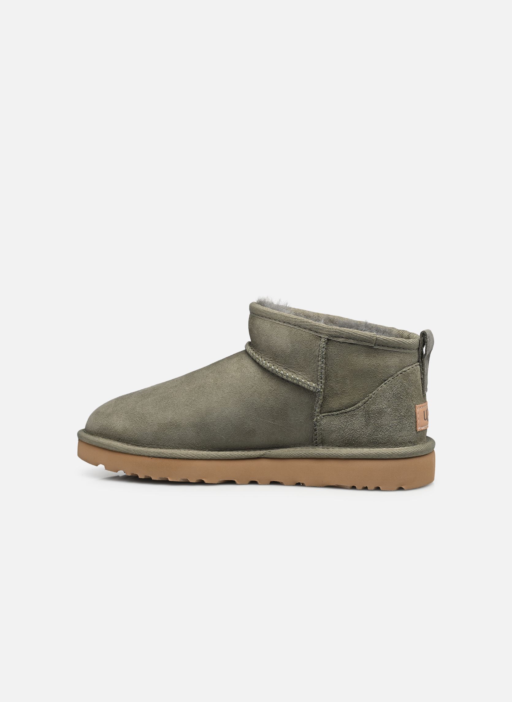 Bottines fourrées W Classic Ultra Mini femme vert UGG Bottines fourrées W Classic Ultra Mini femme vert MOSS GREEN AMPHORA
