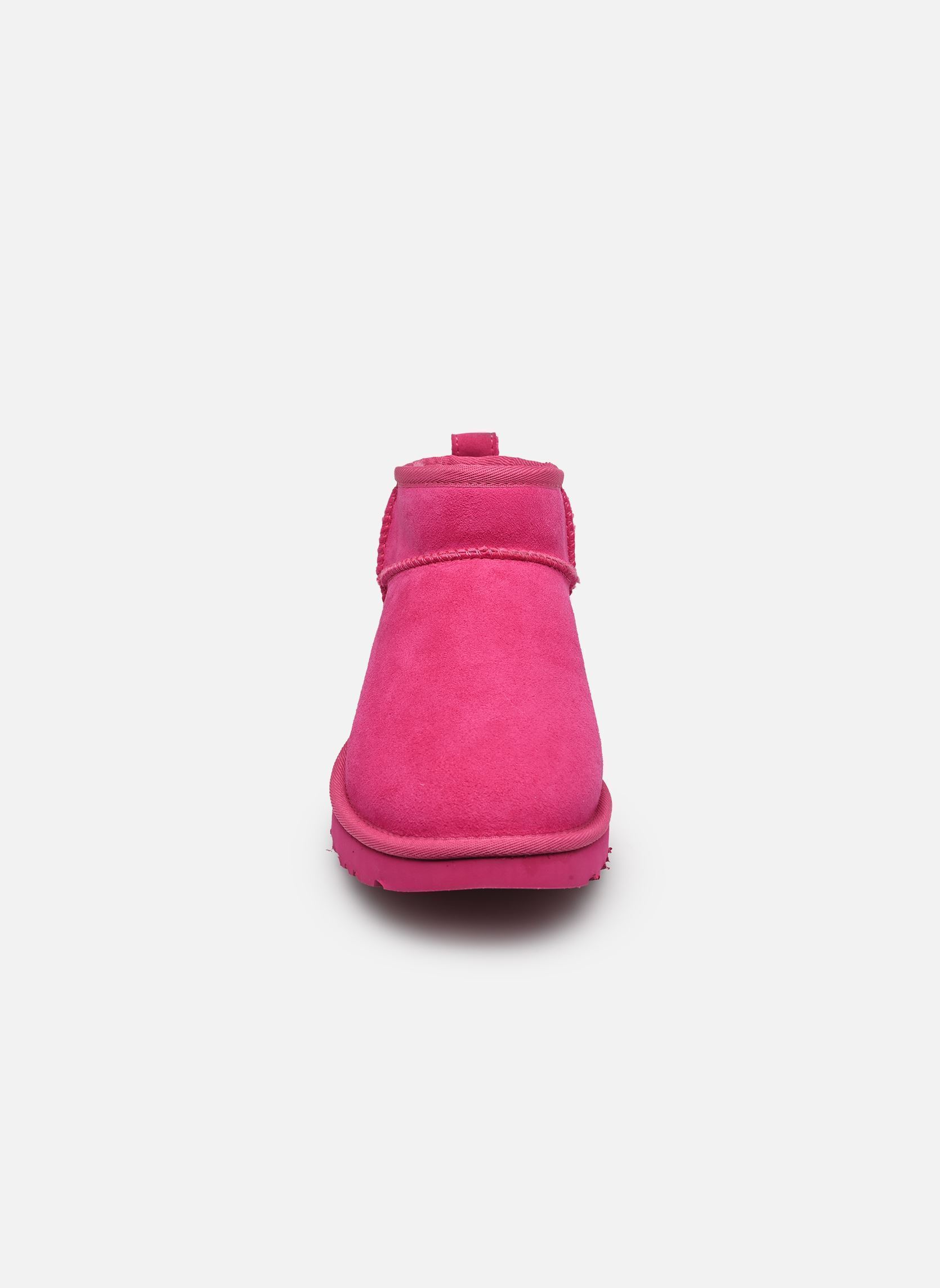 Bottines fourrées W Classic Ultra Mini femme rose UGG Bottines fourrées W Classic Ultra Mini femme rose DARK PEONY