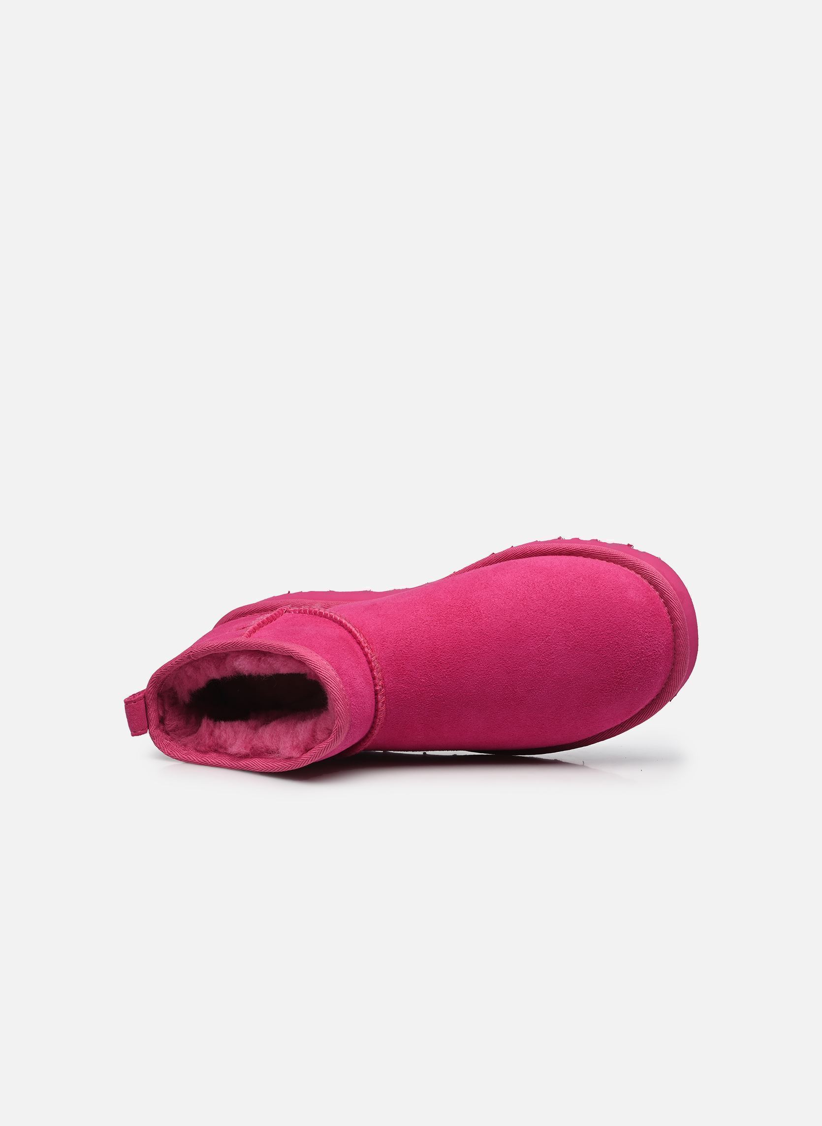 Bottines fourrées W Classic Ultra Mini femme rose UGG Bottines fourrées W Classic Ultra Mini femme rose DARK PEONY