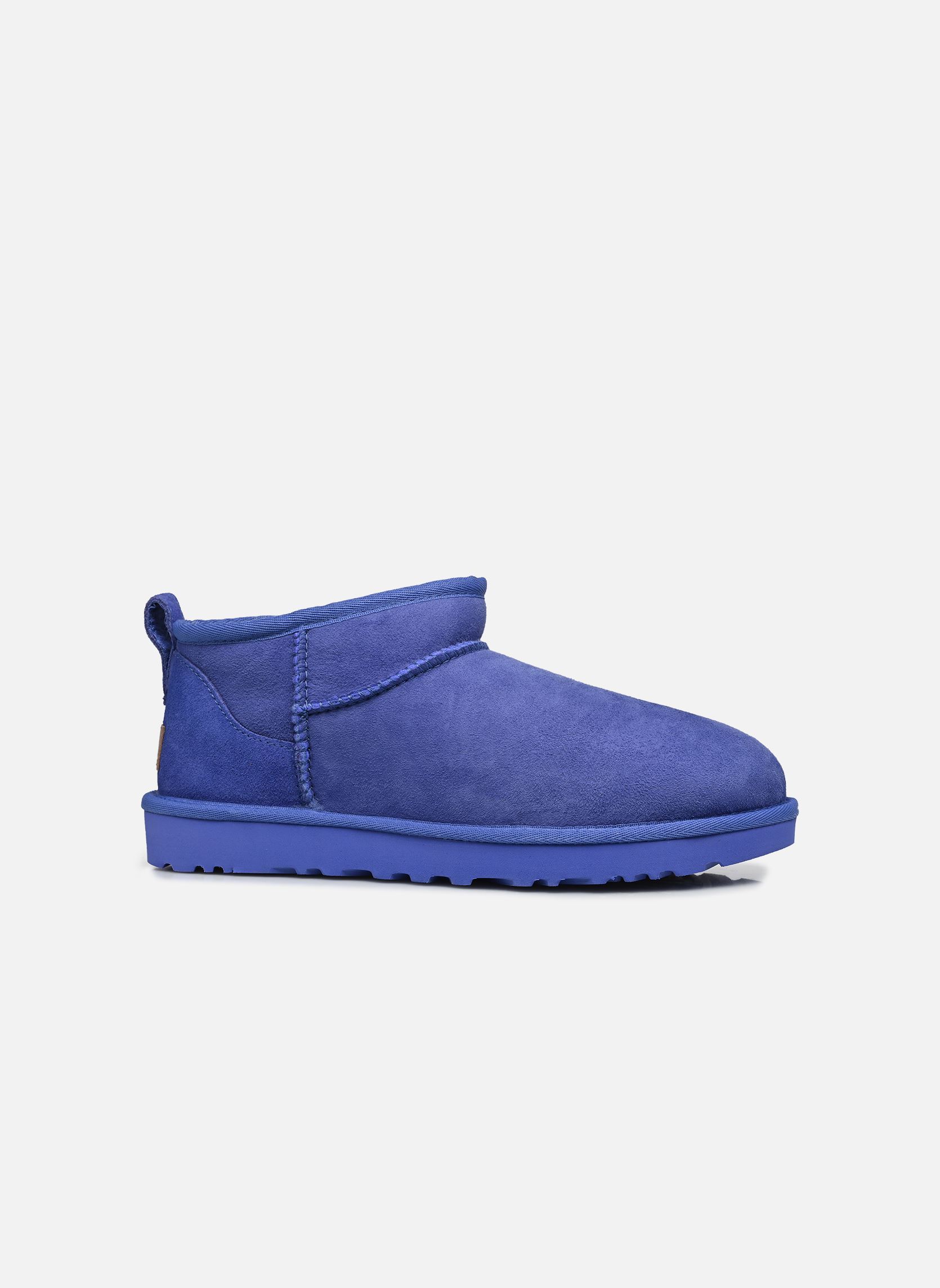 Gevoerde enkellaarsjes W Classic Ultra Mini dames blauw UGG Gevoerde enkellaarsjes W Classic Ultra Mini dames blauw BETTA