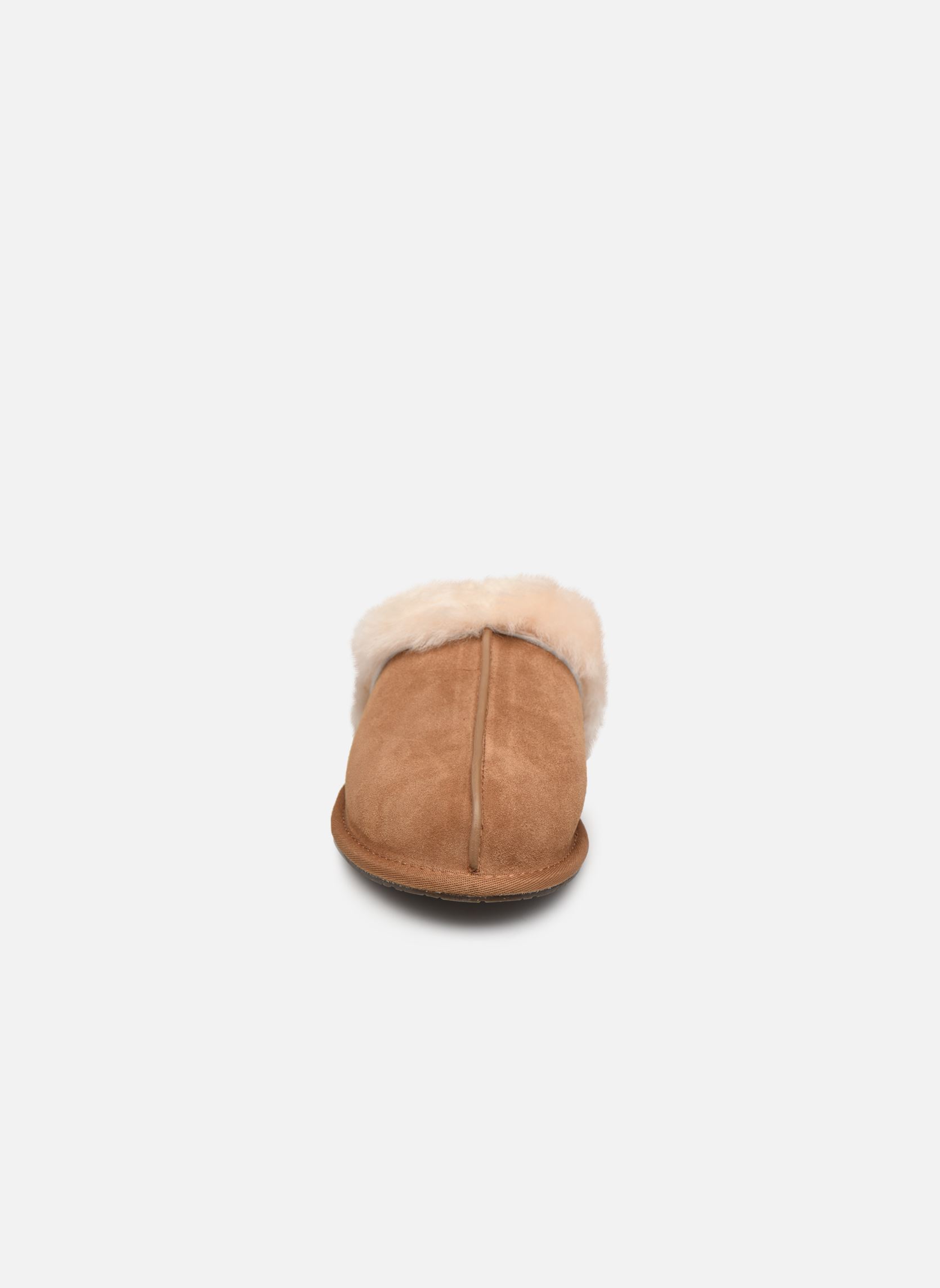 Pantoffeln W Scuffette II damen braun UGG Pantoffeln W Scuffette II damen braun CHESTNUT