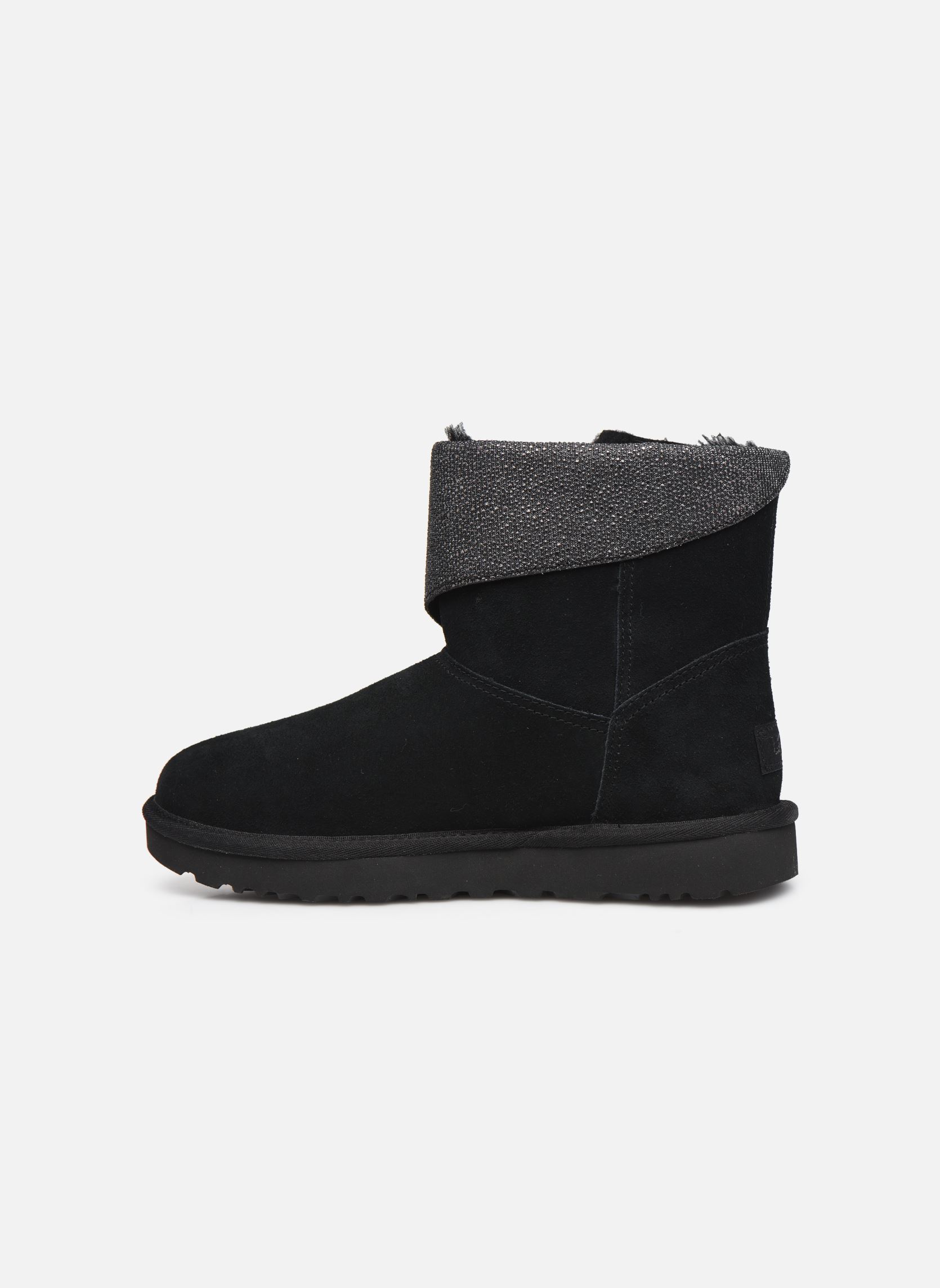 Stivaletti foderati Classic Caviar Mini donna nero UGG Stivaletti foderati Classic Caviar Mini donna nero Black