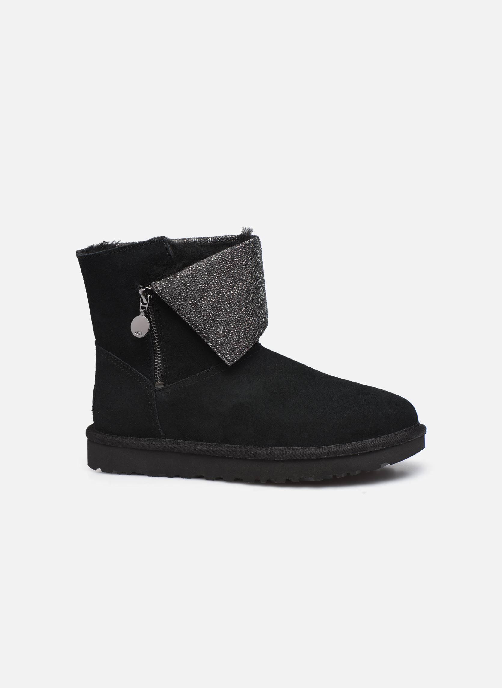 Stivaletti foderati Classic Caviar Mini donna nero UGG Stivaletti foderati Classic Caviar Mini donna nero Black