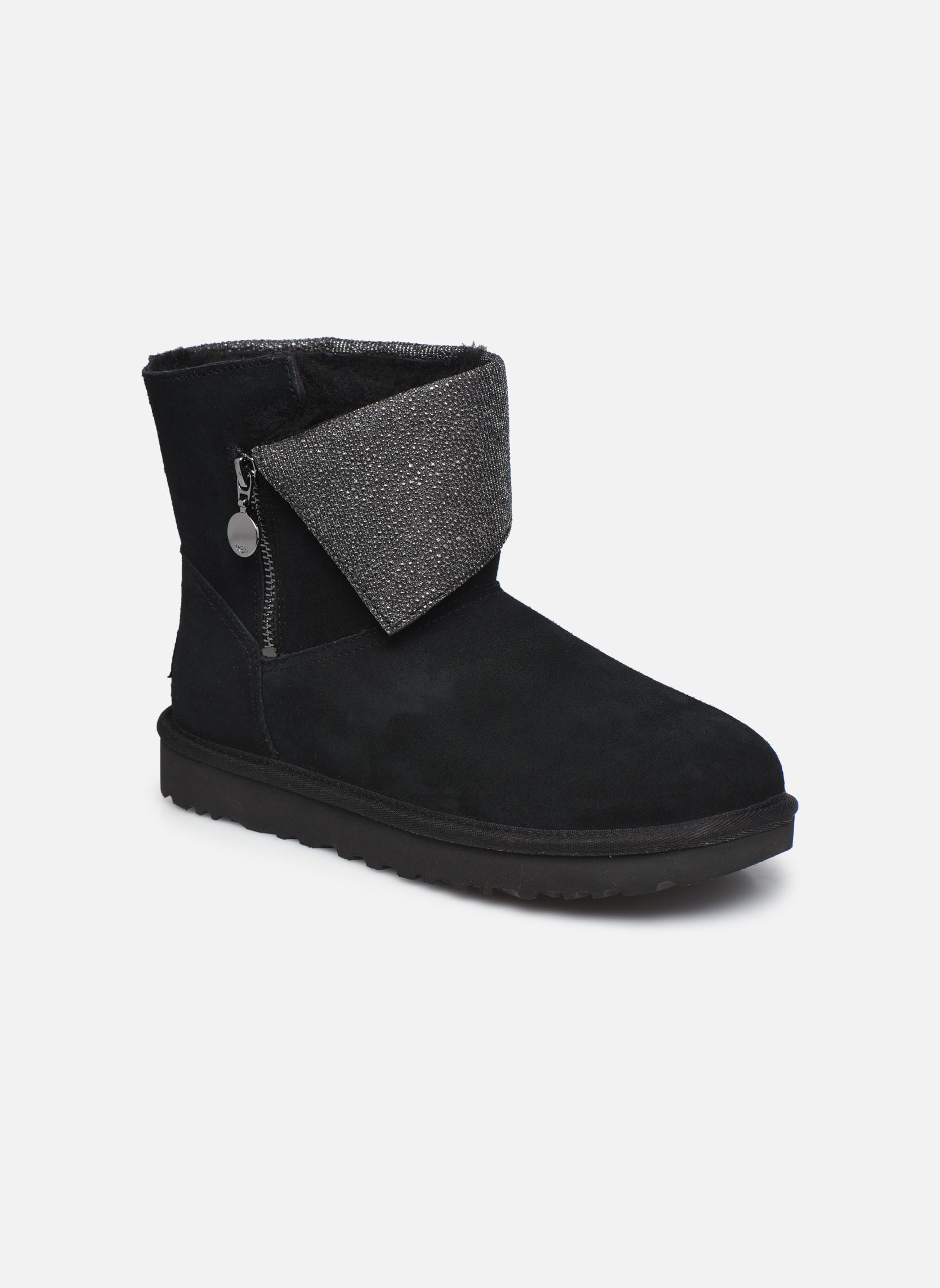 Stivaletti foderati Classic Caviar Mini donna nero UGG Stivaletti foderati Classic Caviar Mini donna nero Black