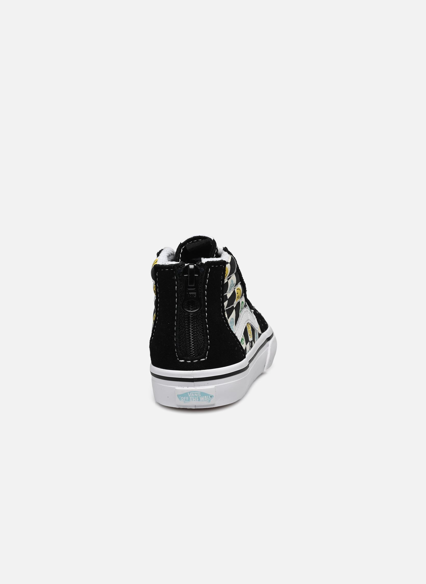 Niedrige Sneaker TD SK8-Hi Zip orange Vans Niedrige Sneaker TD SK8-Hi Zip orange MELTED CHECK BLACK/MULTI