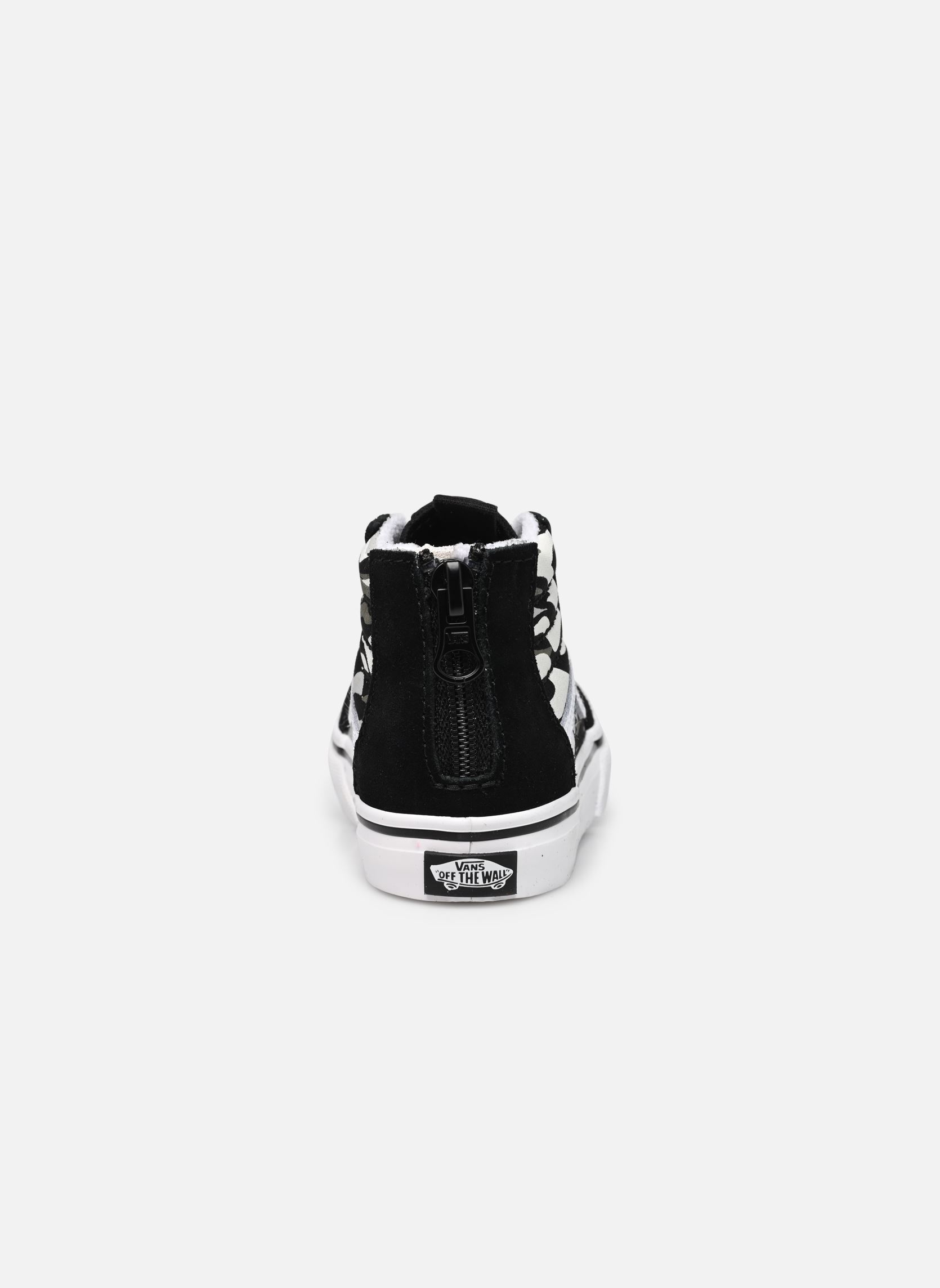 Baskets basses TD SK8-Hi Zip garçon noir Vans Baskets basses TD SK8-Hi Zip garçon noir FLAME CAMO BLACK/GREY