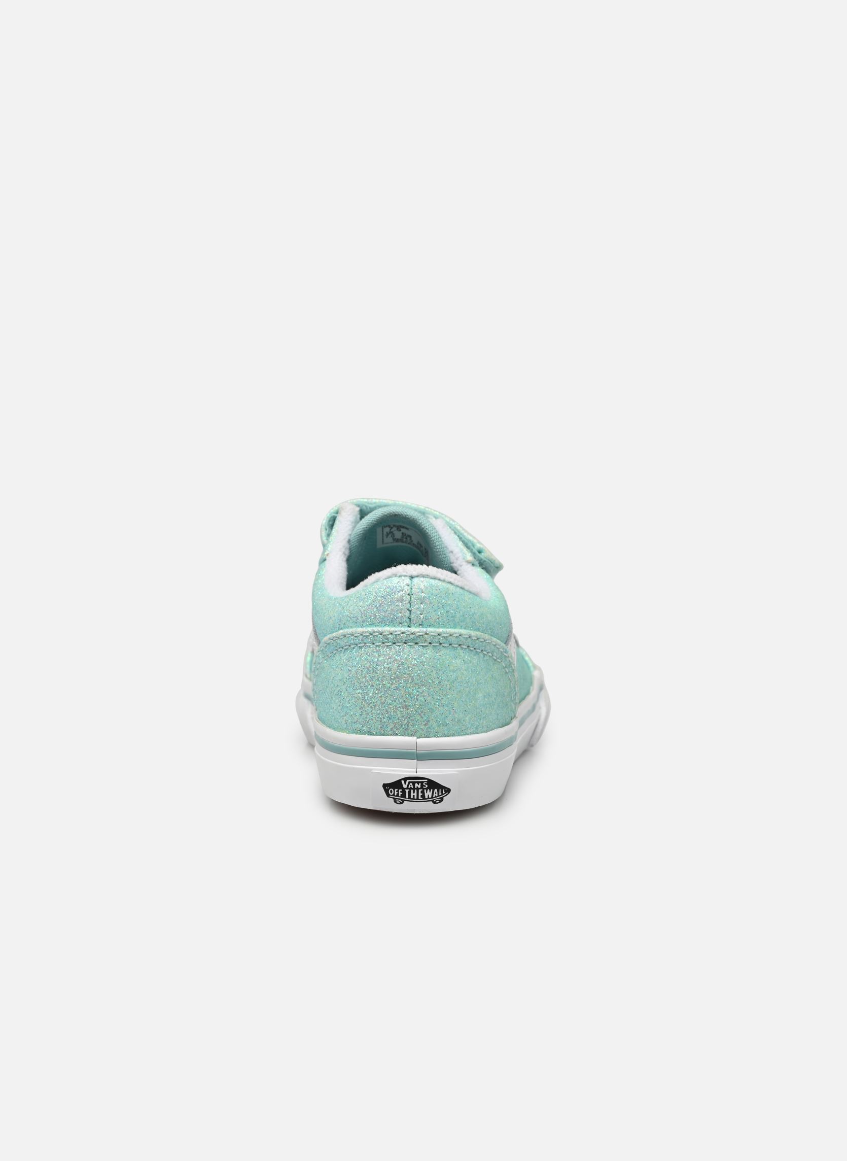 Niedrige Sneaker TD Old Skool V mädchen blau Vans Niedrige Sneaker TD Old Skool V mädchen blau GLITTER PASTEL BLUE