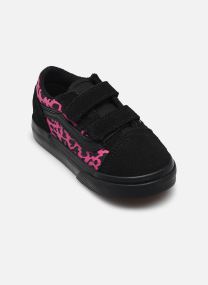 Niedrige Sneaker TD Old Skool V mädchen schwarz