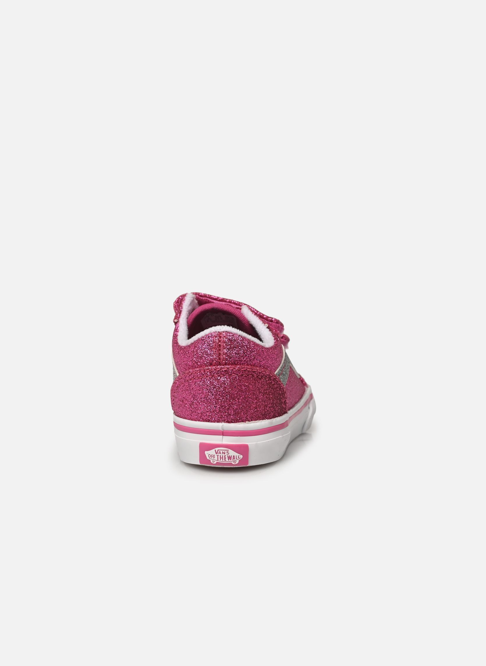 Niedrige Sneaker TD Old Skool V mädchen rosa Vans Niedrige Sneaker TD Old Skool V mädchen rosa GLITTER RASPBERRY ROSE