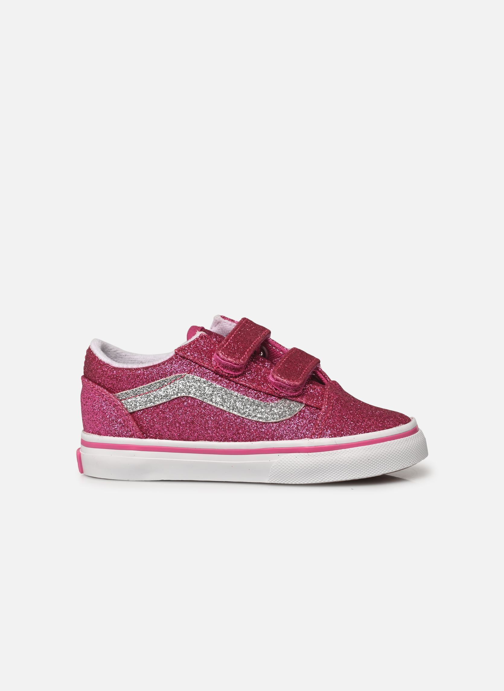 Niedrige Sneaker TD Old Skool V mädchen rosa Vans Niedrige Sneaker TD Old Skool V mädchen rosa GLITTER RASPBERRY ROSE