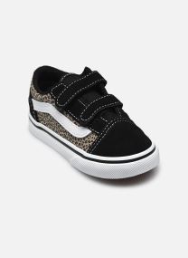 Niedrige Sneaker TD Old Skool V mädchen schwarz Vans Niedrige Sneaker TD Old Skool V mädchen schwarz BLACK/LEOPARD