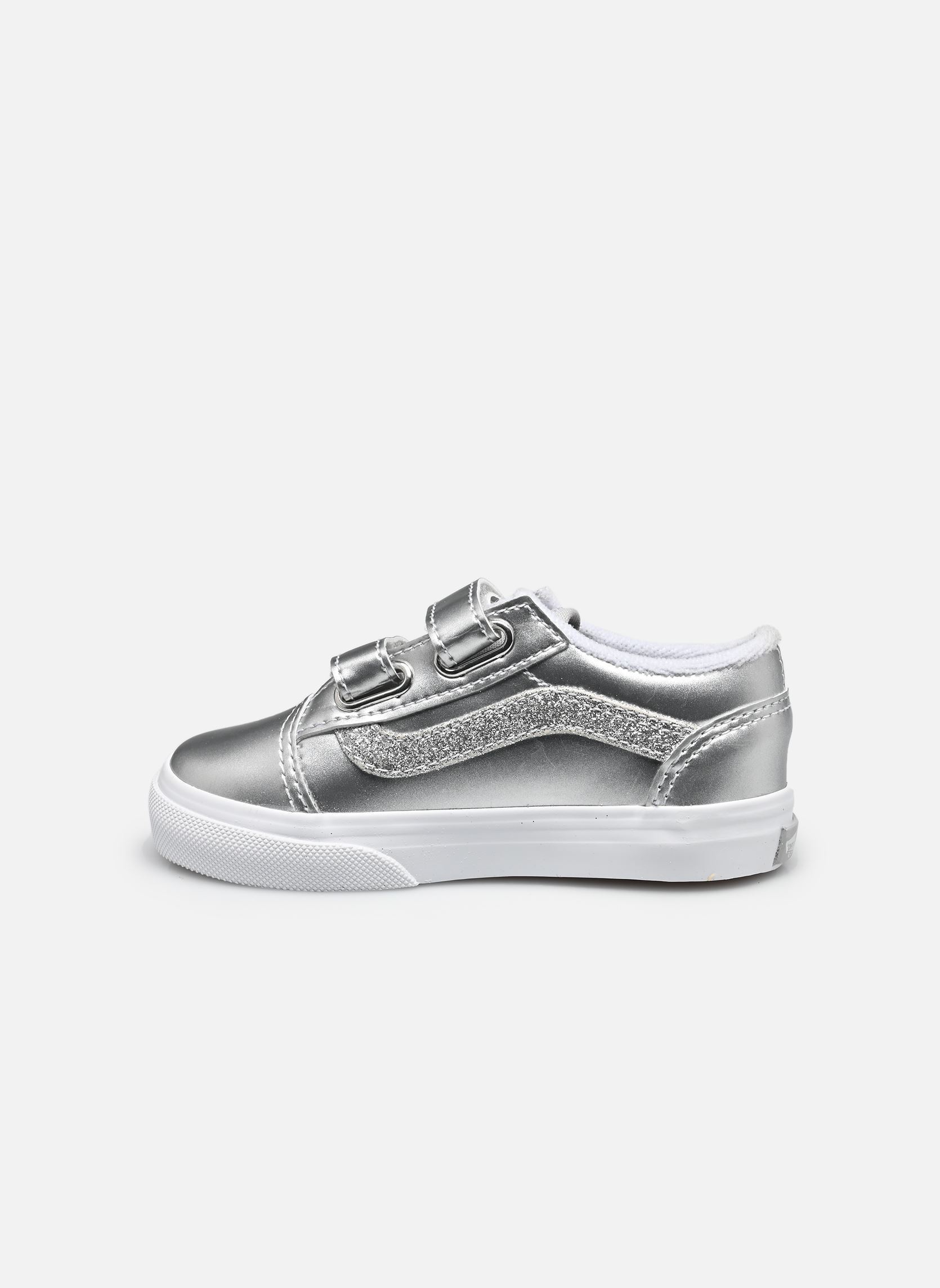 Baskets basses TD Old Skool V fille gris Vans Baskets basses TD Old Skool V fille gris DAZZLED LUNAR ROCK