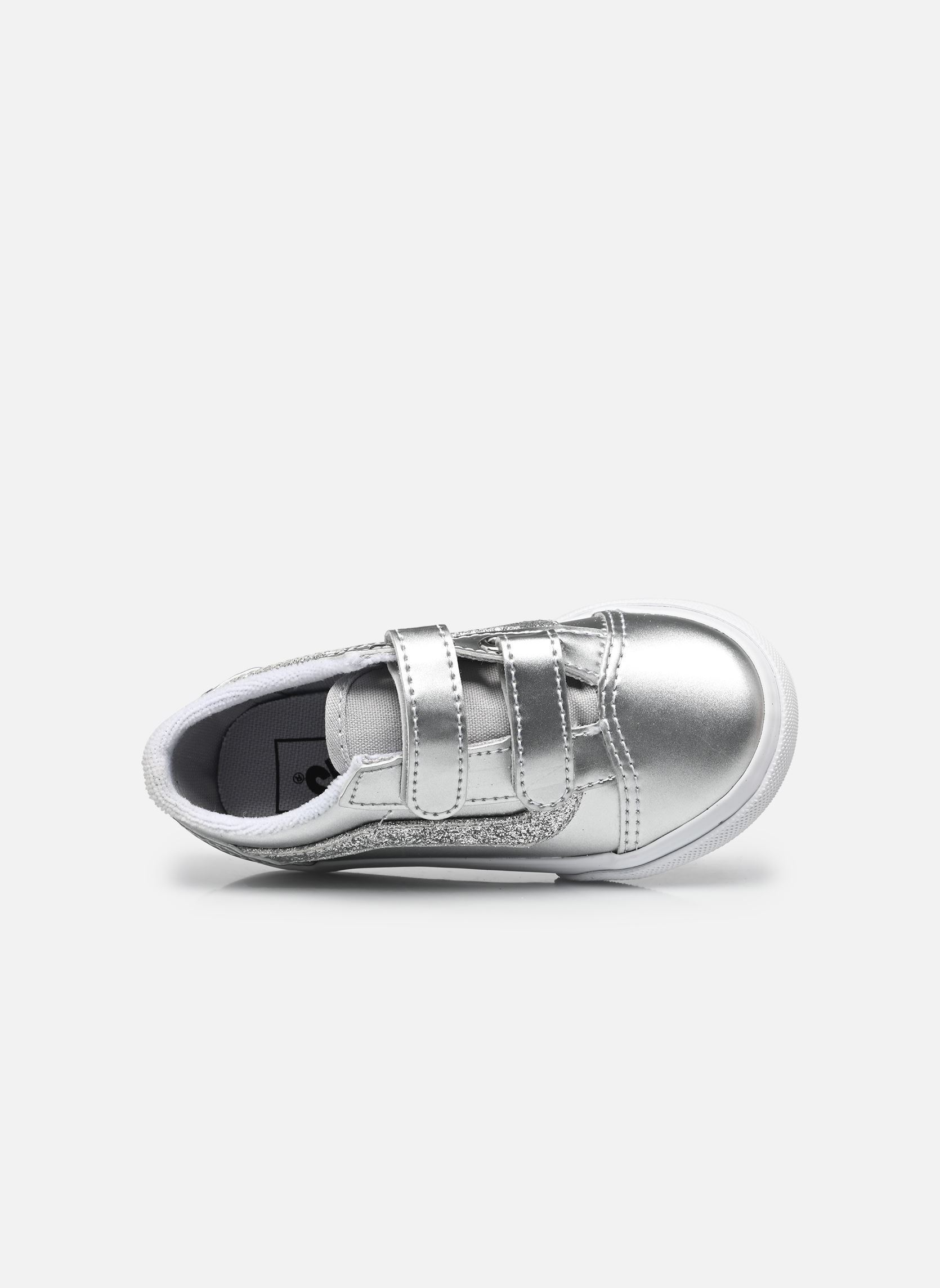 Baskets basses TD Old Skool V fille gris Vans Baskets basses TD Old Skool V fille gris DAZZLED LUNAR ROCK