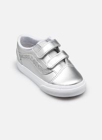 Niedrige Sneaker TD Old Skool V mädchen schwarz
