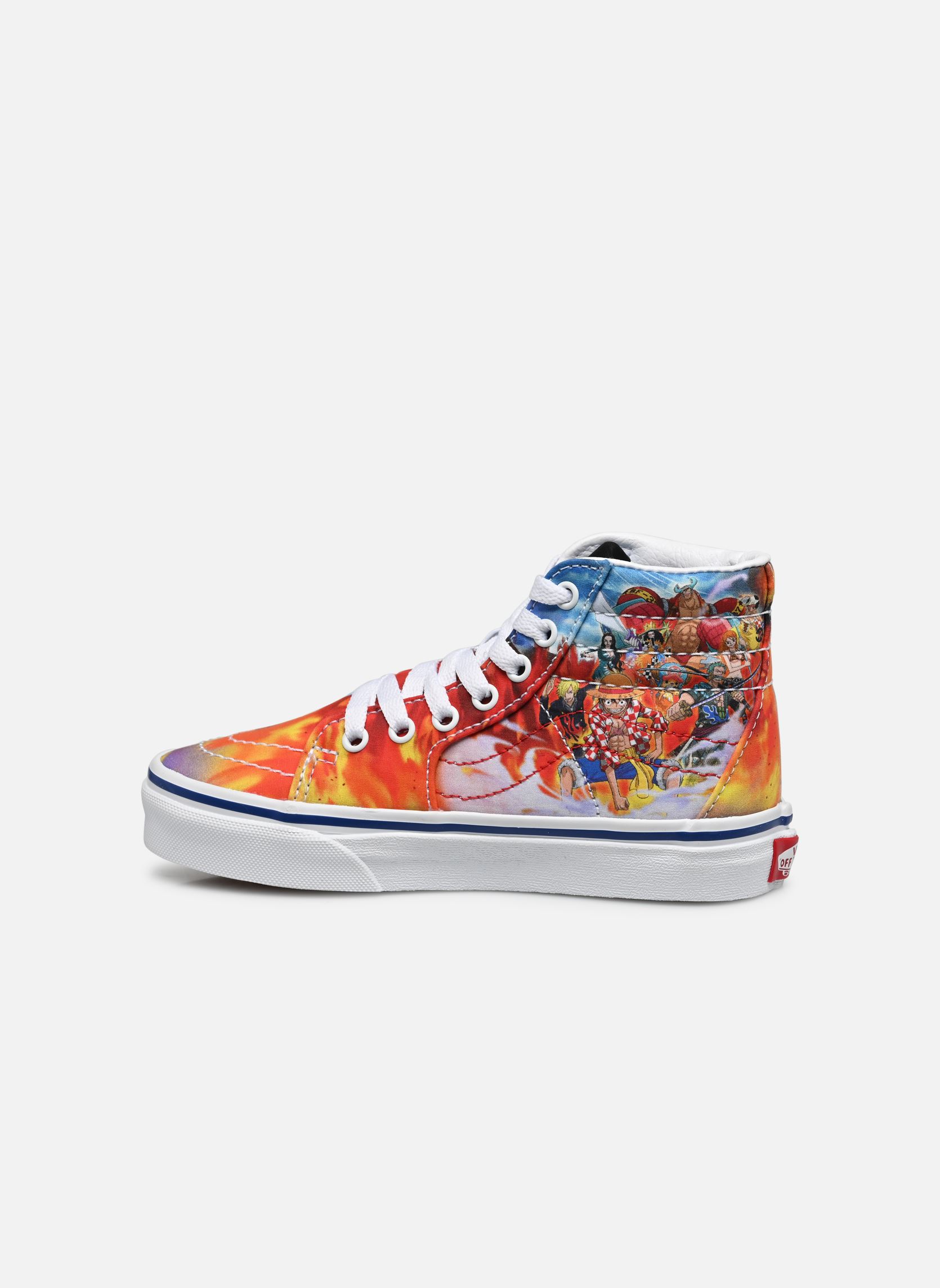 Niedrige Sneaker UY Sk8-Hi weiß Vans Niedrige Sneaker UY Sk8-Hi weiß ONE PIECE PUNK HAZARD MULTI