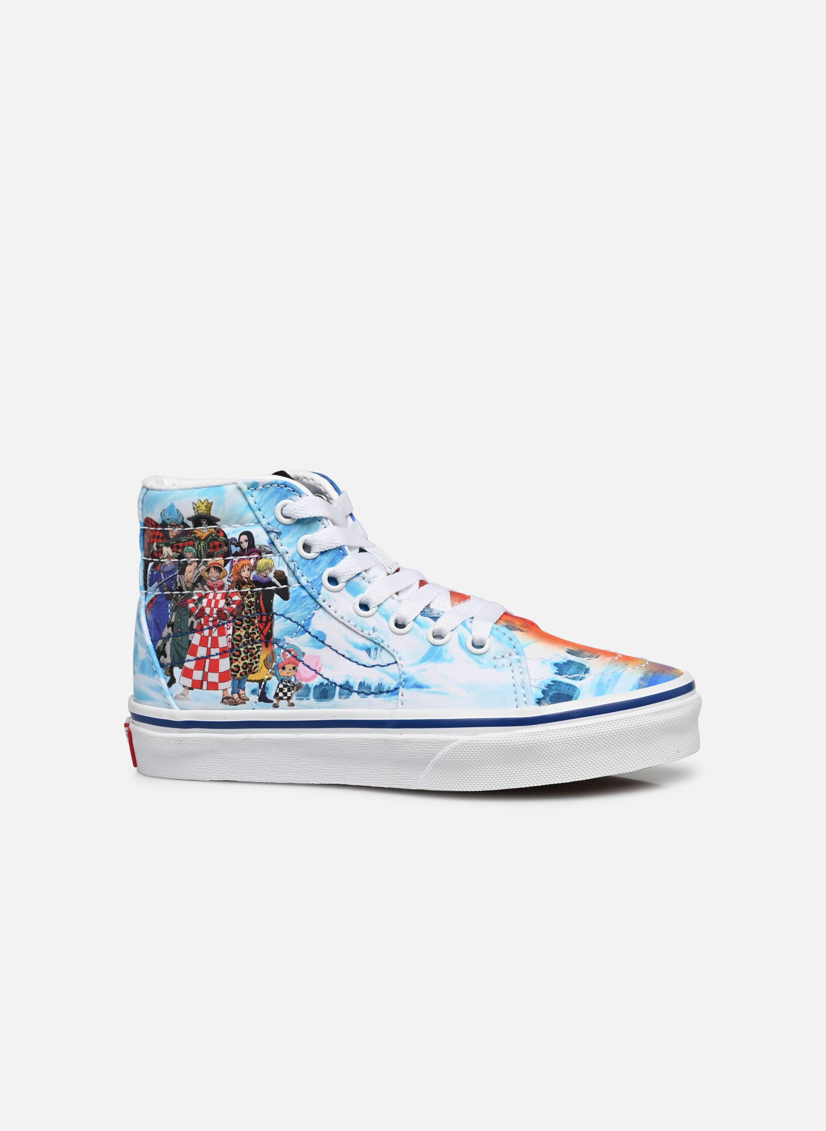 Niedrige Sneaker UY Sk8-Hi weiß Vans Niedrige Sneaker UY Sk8-Hi weiß ONE PIECE PUNK HAZARD MULTI
