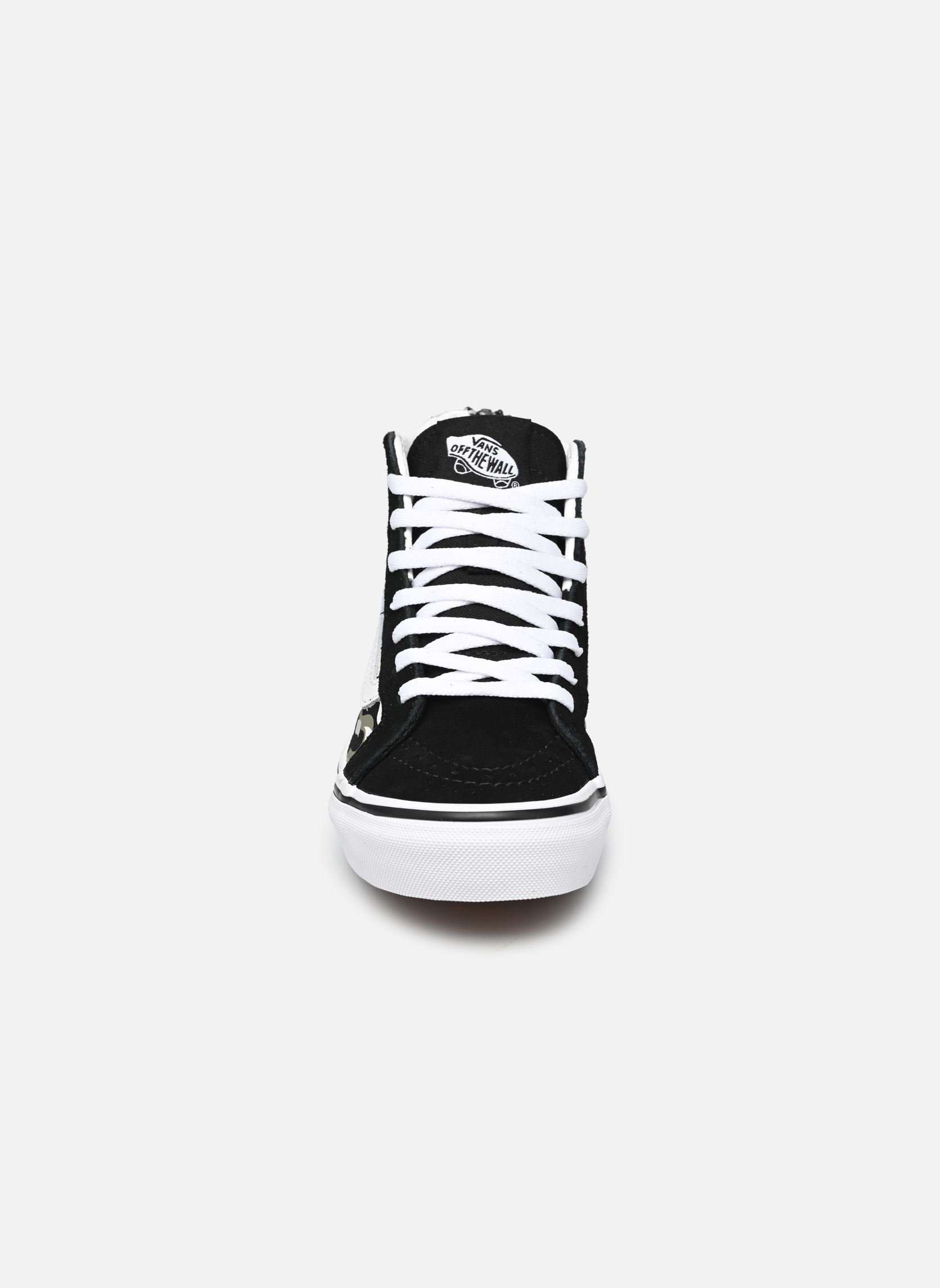 Baskets hautes UY SK8-Hi Zip garçon noir Vans Baskets hautes UY SK8-Hi Zip garçon noir FLAME CAMO BLACK/GREY