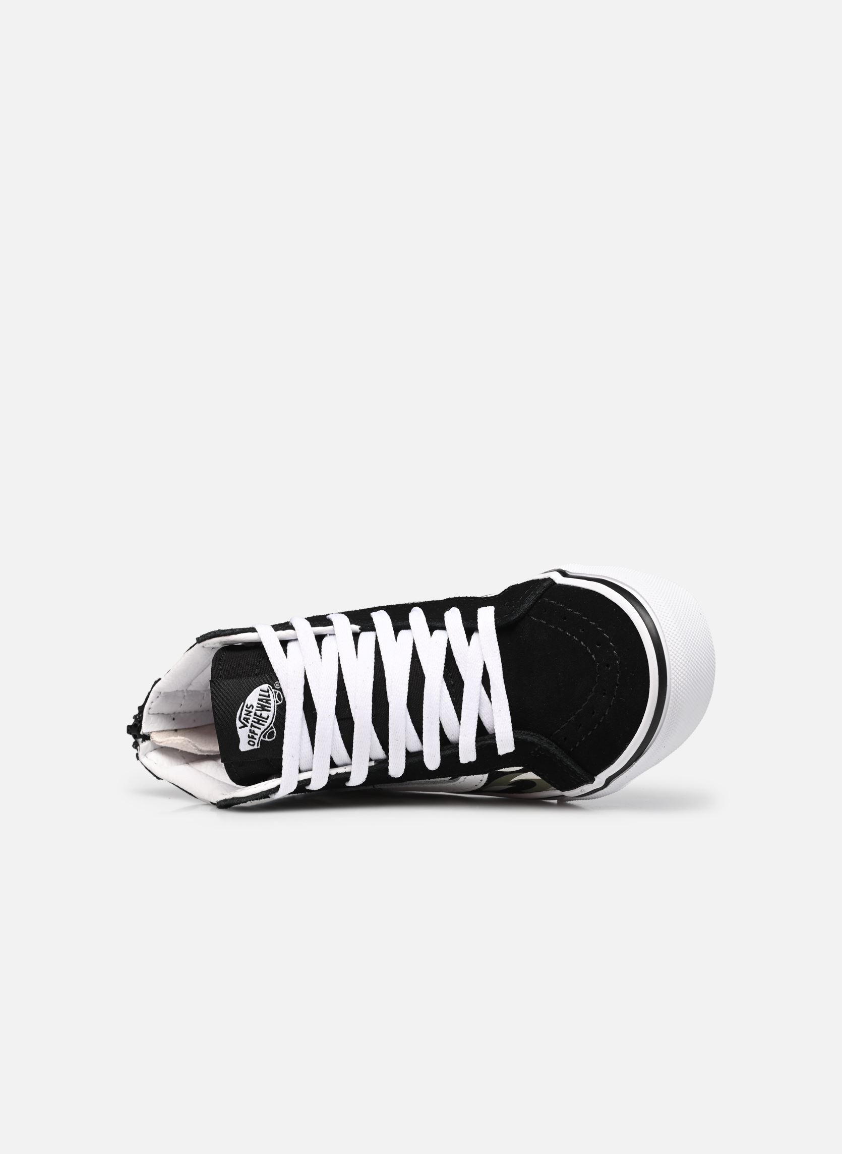 Baskets hautes UY SK8-Hi Zip garçon noir Vans Baskets hautes UY SK8-Hi Zip garçon noir FLAME CAMO BLACK/GREY