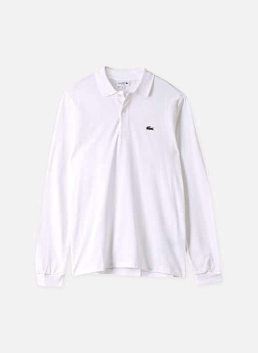 Lacoste Polos Polo Classique ML L1312 Croco homme blanc