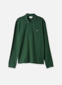 Polos Polo Classique ML L1312 Croco homme bordeaux