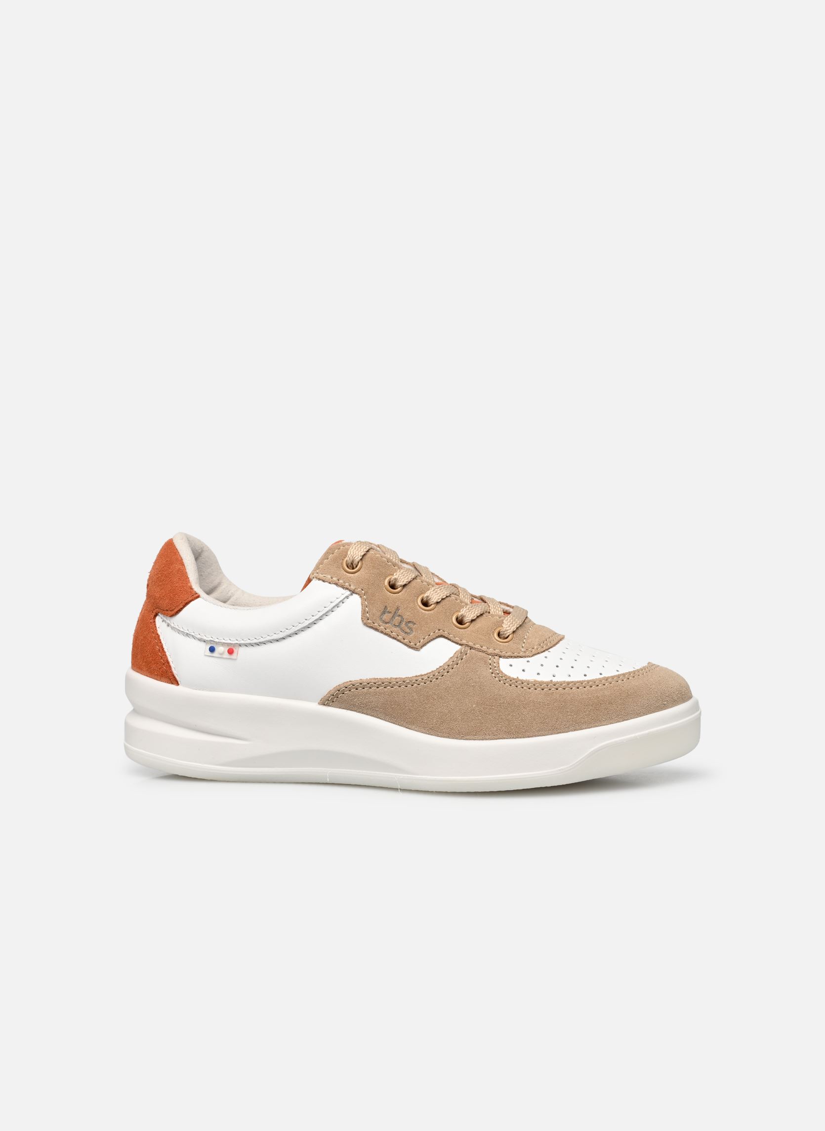 Niedrige Sneaker Bettyli damen braun TBS Made in France Niedrige Sneaker Bettyli damen braun CAPPUCINO