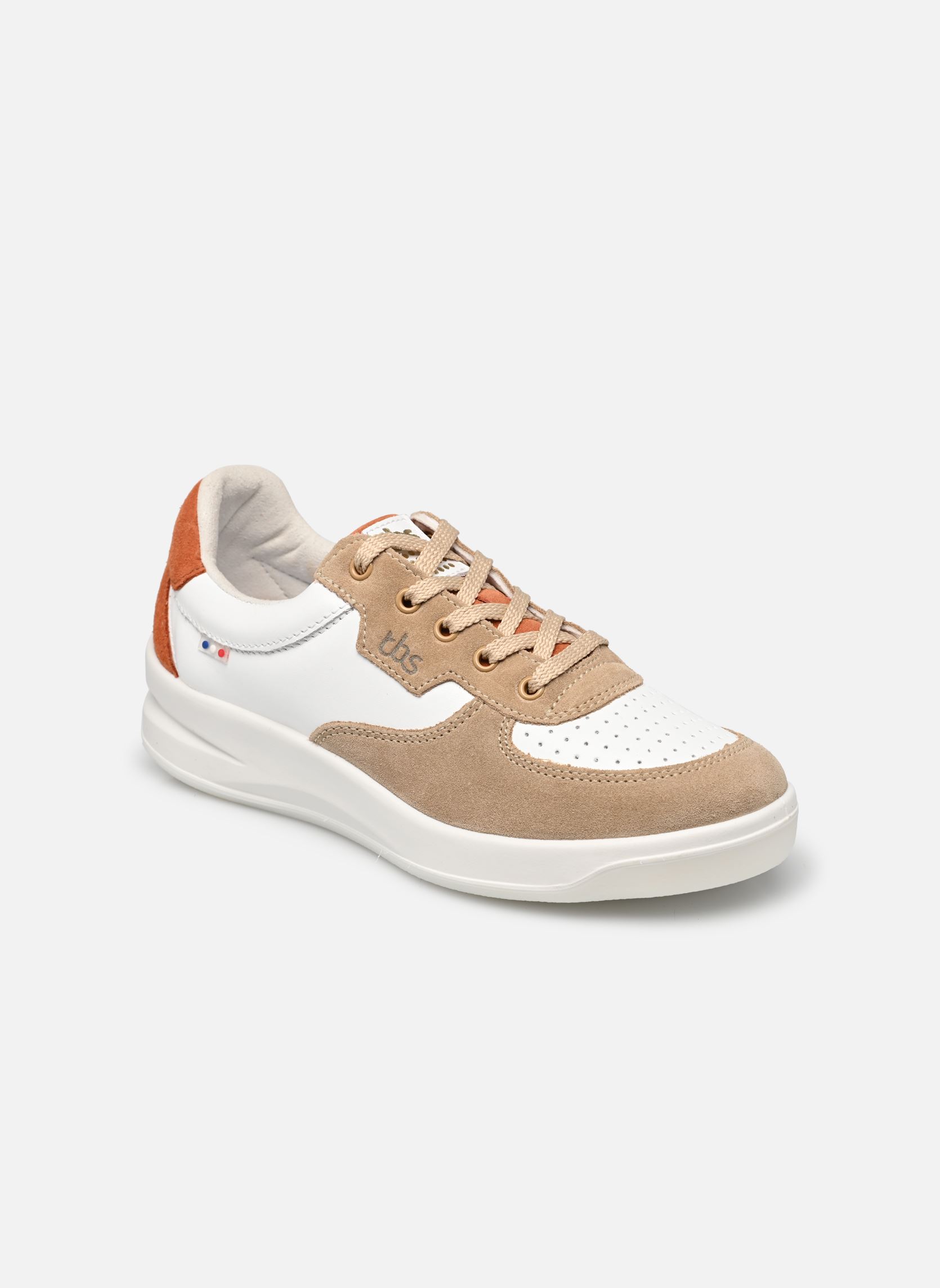 Niedrige Sneaker Bettyli damen braun TBS Made in France Niedrige Sneaker Bettyli damen braun CAPPUCINO