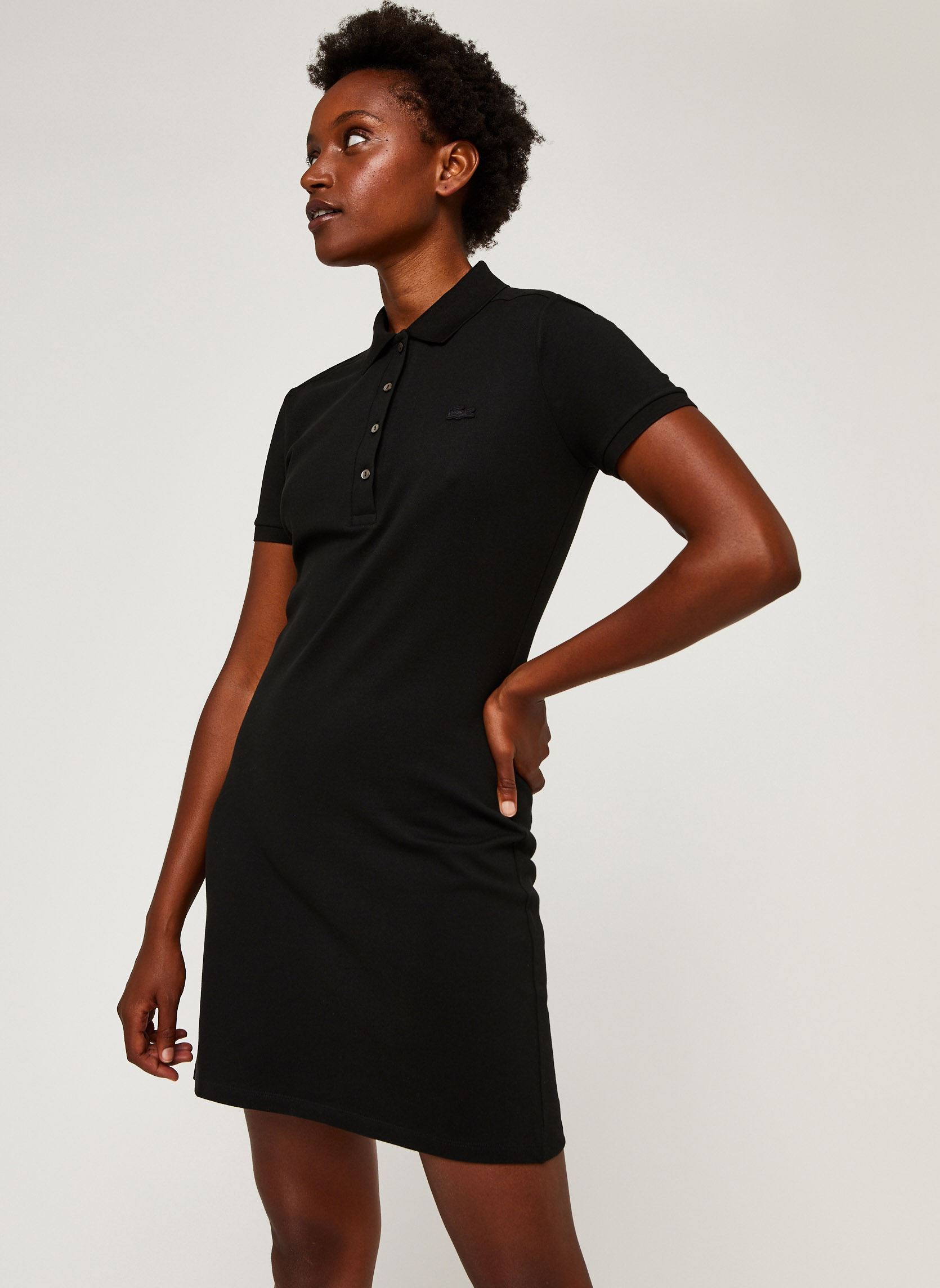 Robes Robe polo en piqué EF5473 femme noir Lacoste Robes Robe polo en piqué EF5473 femme noir 031 NOIR