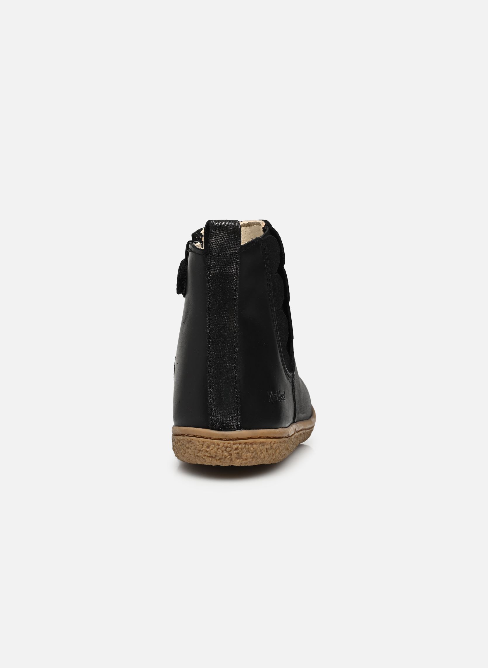 Enkellaarsjes Vetudi meisjes zwart Kickers Enkellaarsjes Vetudi meisjes zwart NOIR METALLISE