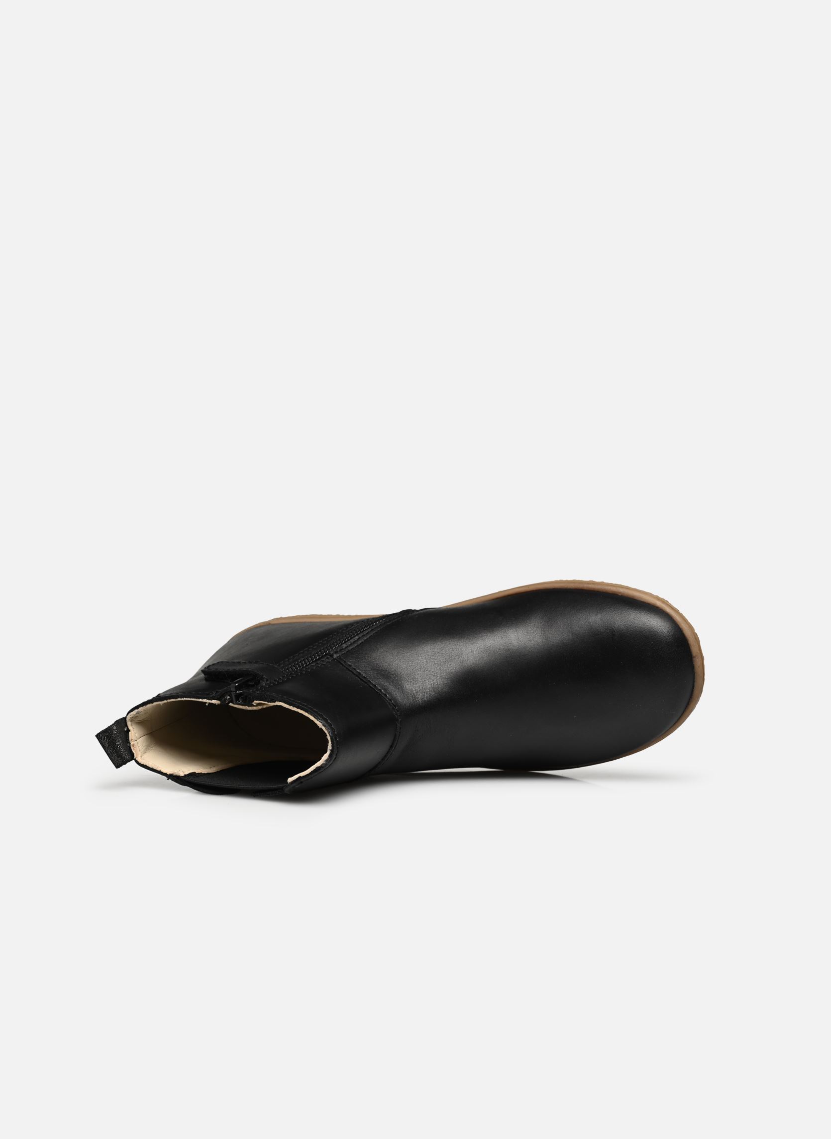 Enkellaarsjes Vetudi meisjes zwart Kickers Enkellaarsjes Vetudi meisjes zwart NOIR METALLISE