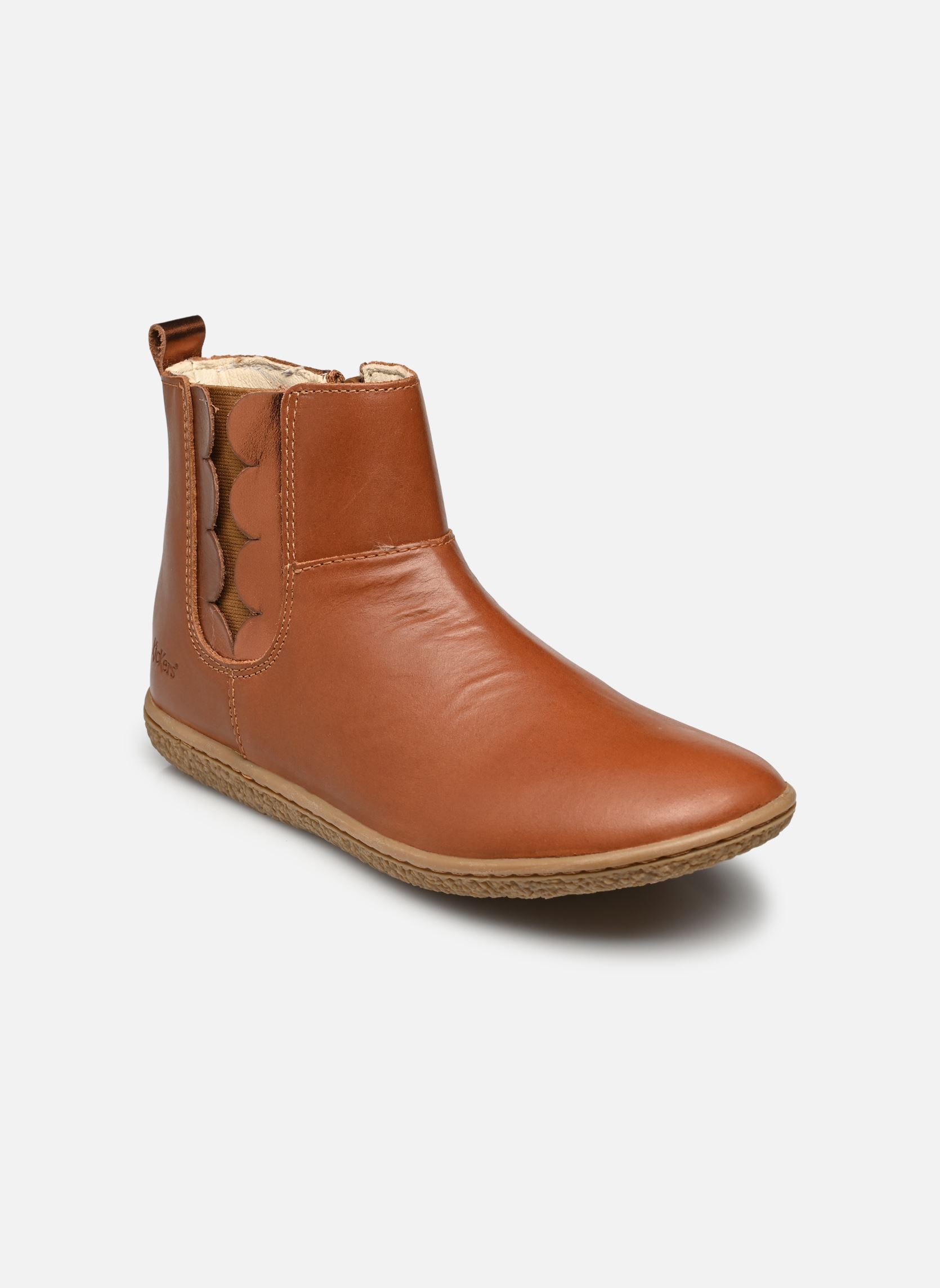 Bottes enfant Kickers 830080 30 VETUDI COW WINNIE - vue 3