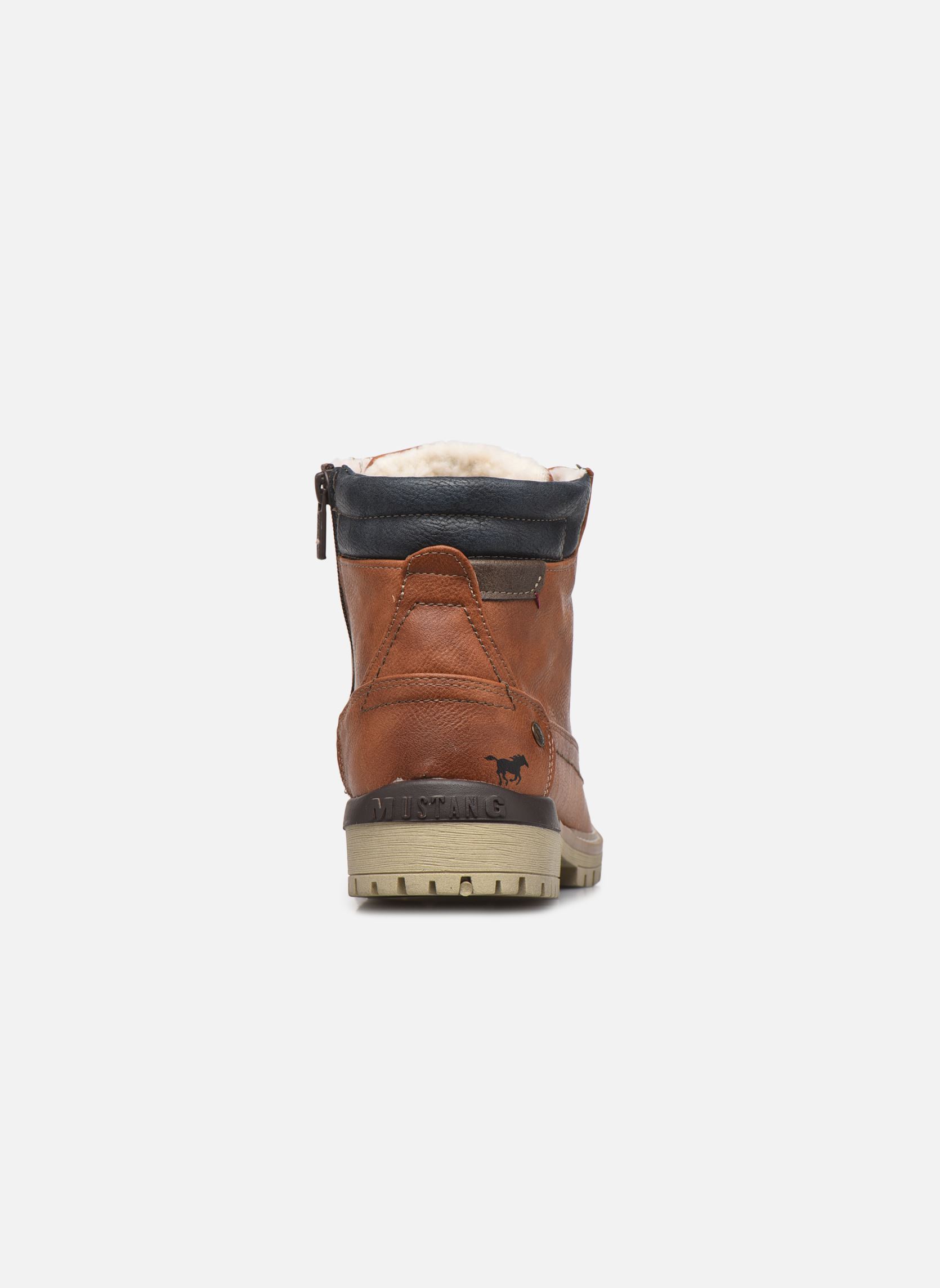 Botines con cordones Turin hombre marrón Mustang shoes Botines con cordones Turin hombre marrón Cognac