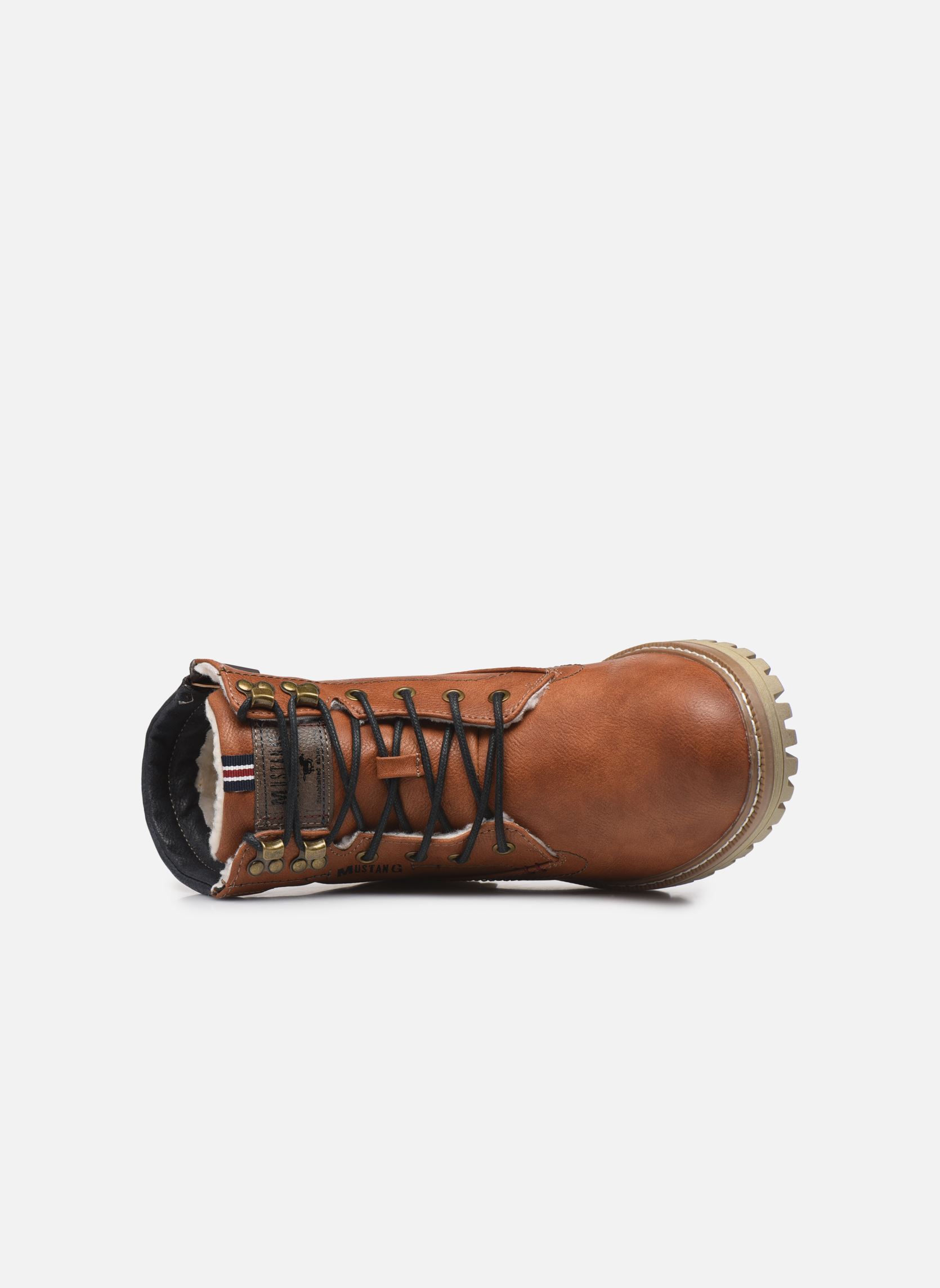 Botines con cordones Turin hombre marrón Mustang shoes Botines con cordones Turin hombre marrón Cognac