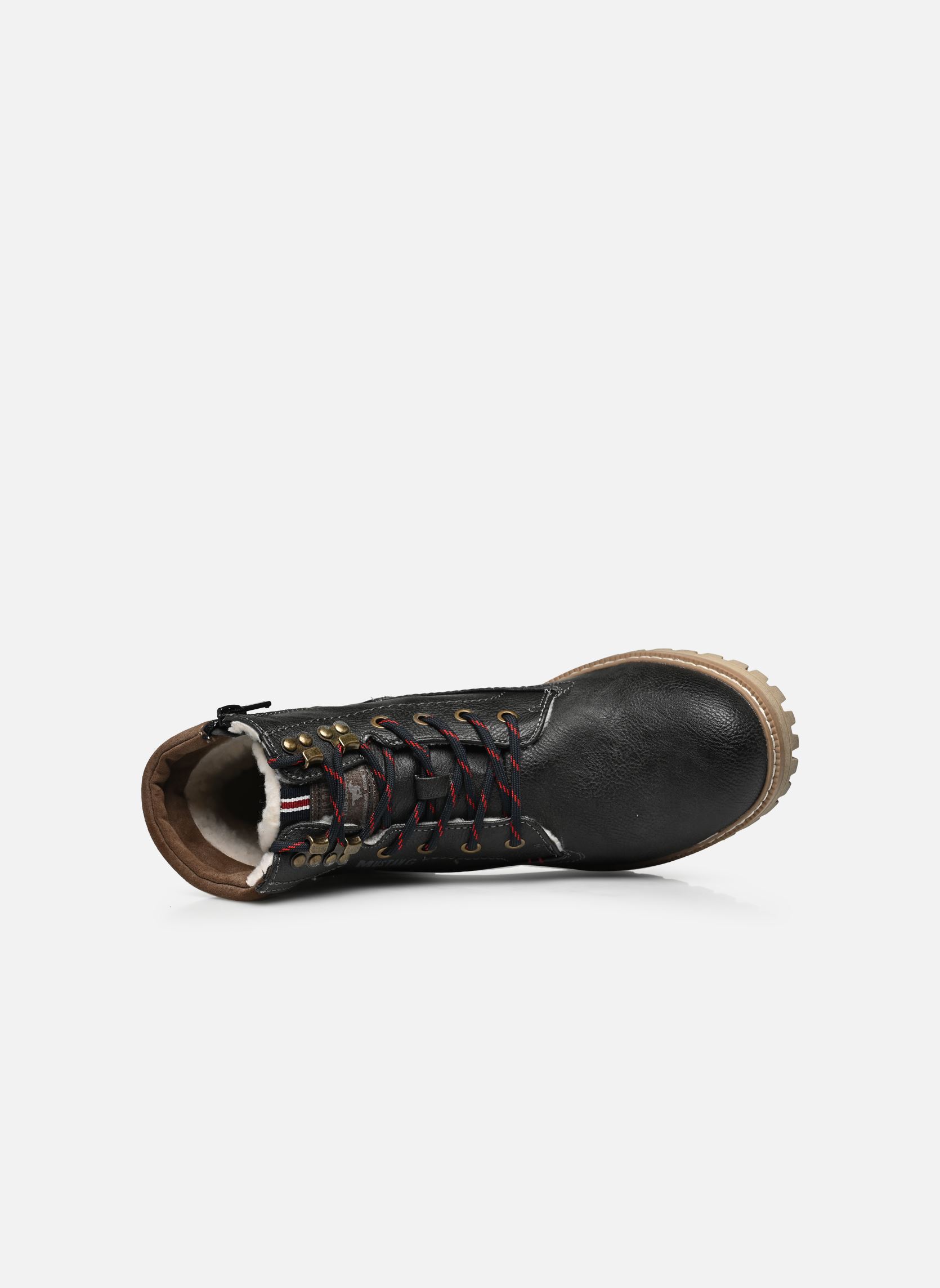 Geschnürte Stiefeletten Turin herren grau Mustang shoes Geschnürte Stiefeletten Turin herren grau Graphit