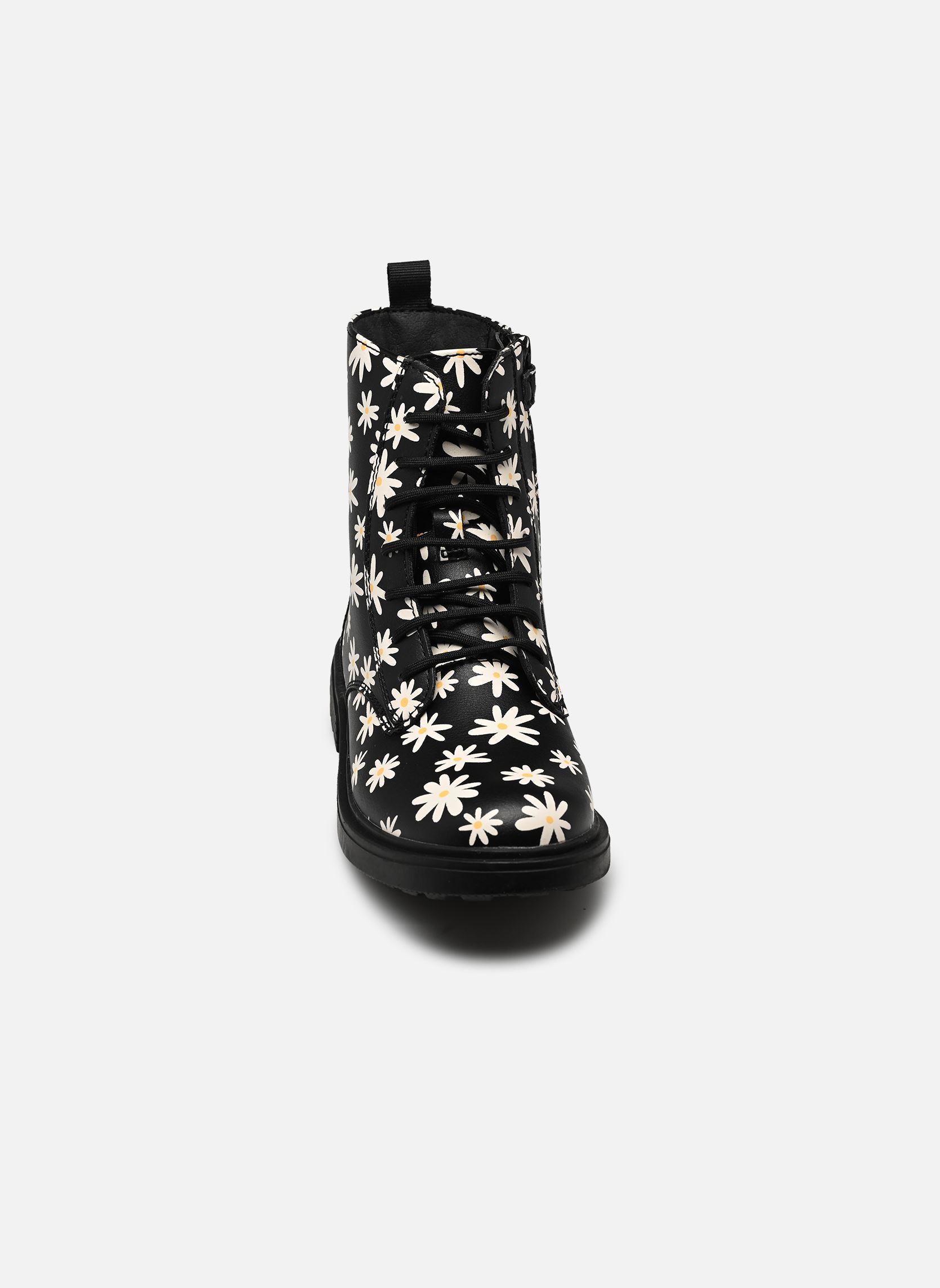 Enkellaarsjes J Eclair Girl B meisjes zwart Geox Enkellaarsjes J Eclair Girl B meisjes zwart BLACK/LT IVORY