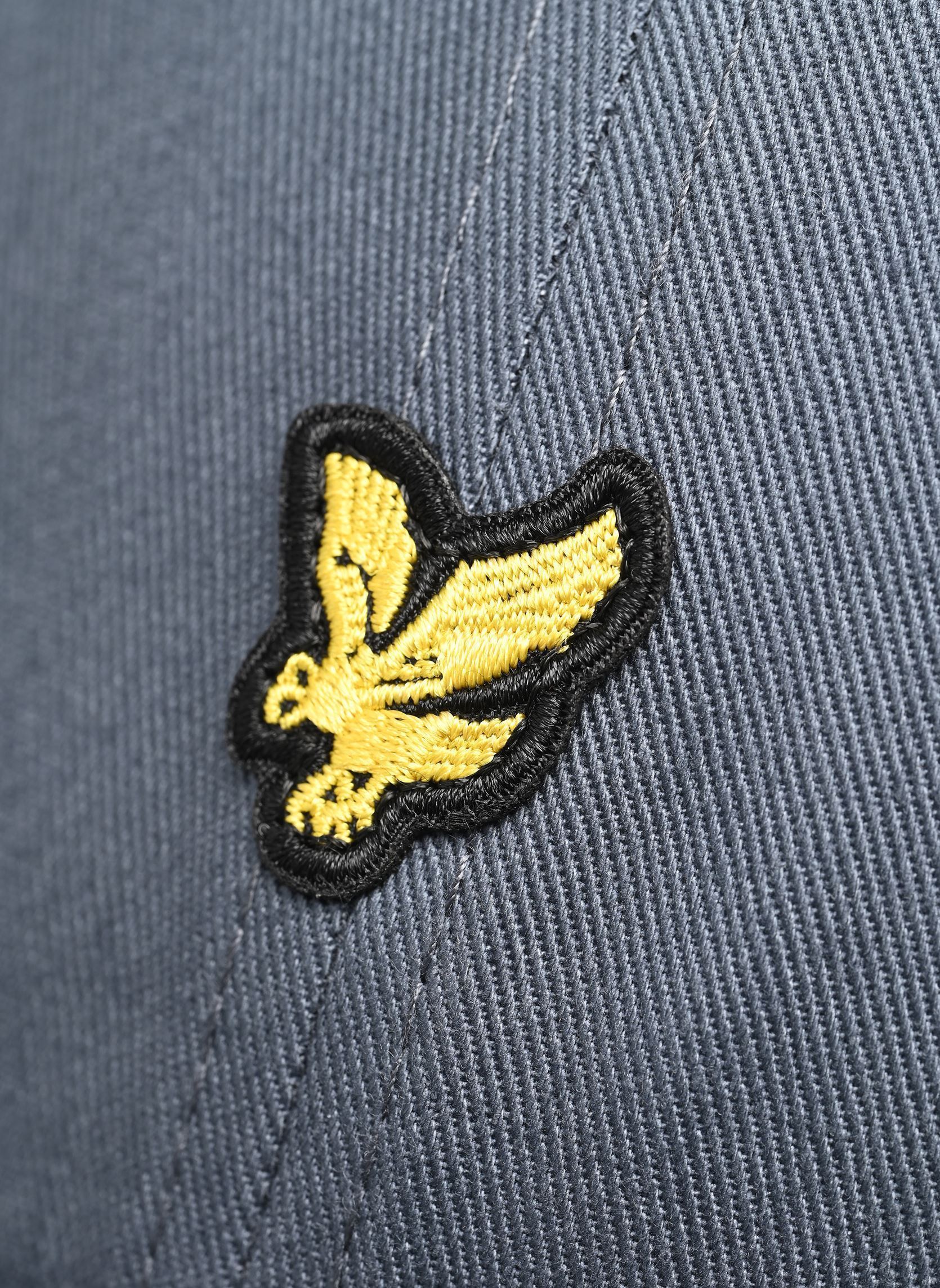 Petten Baseball Cap heren grijs Lyle & Scott Petten Baseball Cap heren grijs GUNMETAL