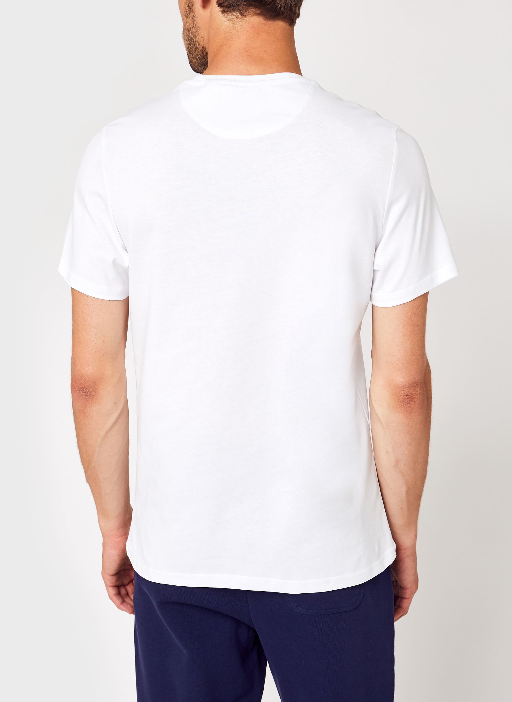 T-Shirts Plain T-shirt herren weiß Lyle & Scott T-Shirts Plain T-shirt herren weiß WHITE