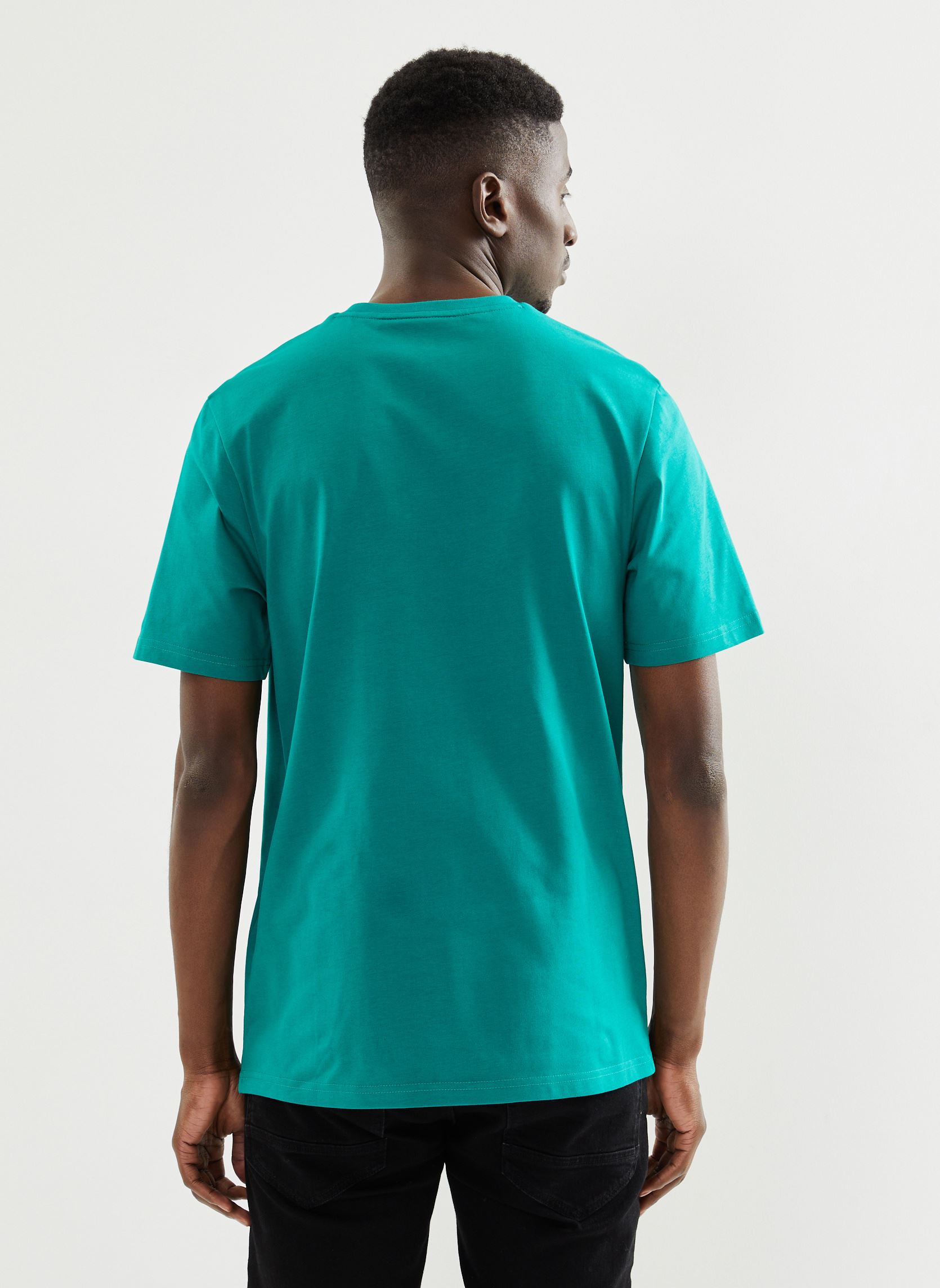 Tee-shirts Plain T-shirt homme vert Lyle & Scott Tee-shirts Plain T-shirt homme vert COURT GREEN