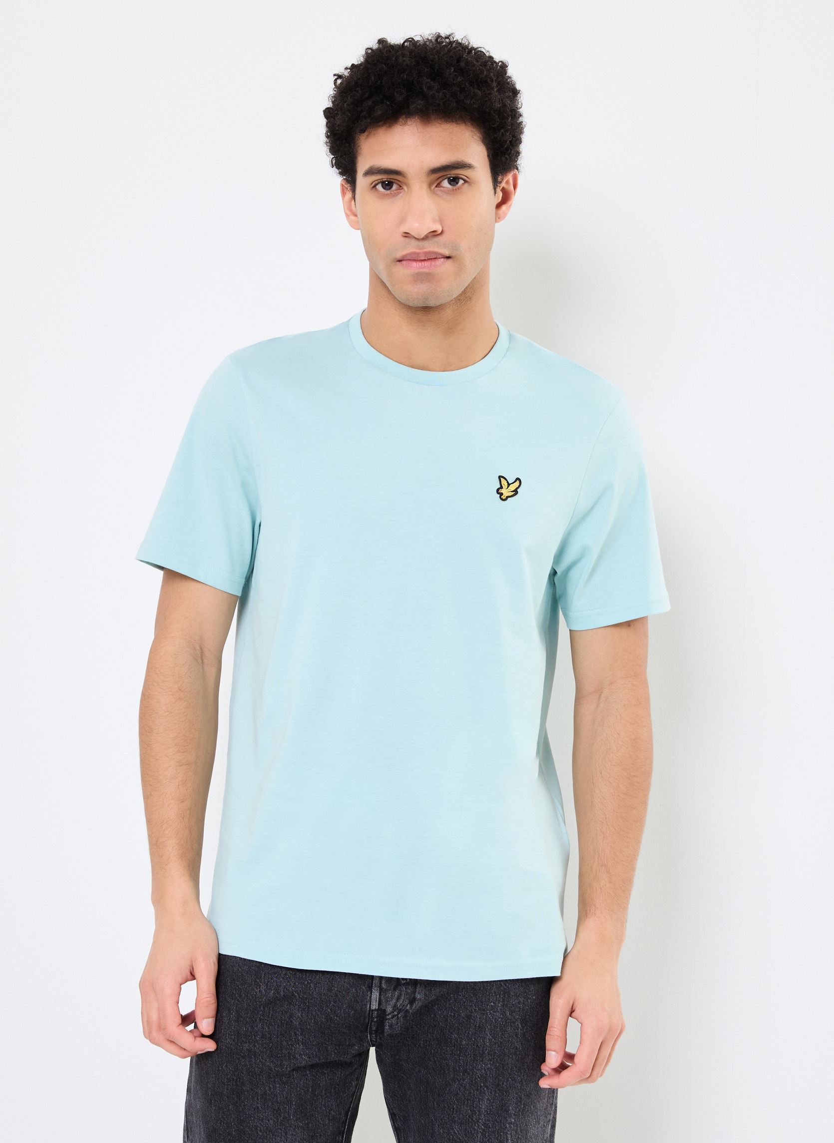 Tee-shirts Plain T-shirt homme bleu Lyle & Scott Tee-shirts Plain T-shirt homme bleu FUTURE BLUE