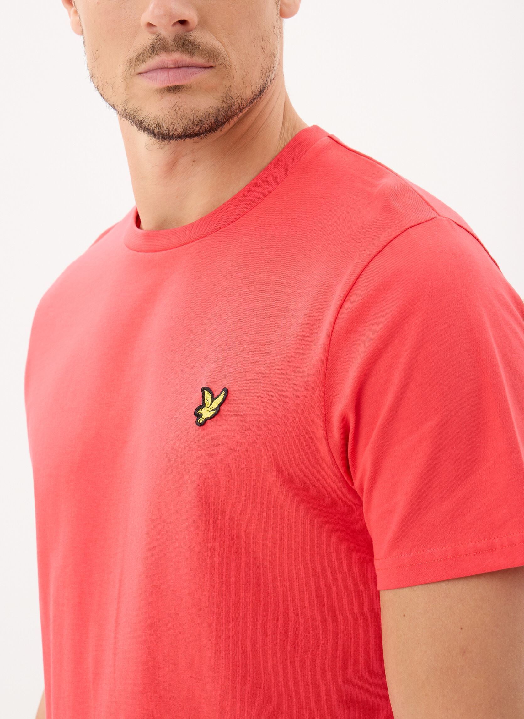 Tee-shirts Plain T-shirt homme rouge Lyle & Scott Tee-shirts Plain T-shirt homme rouge FLARE RED