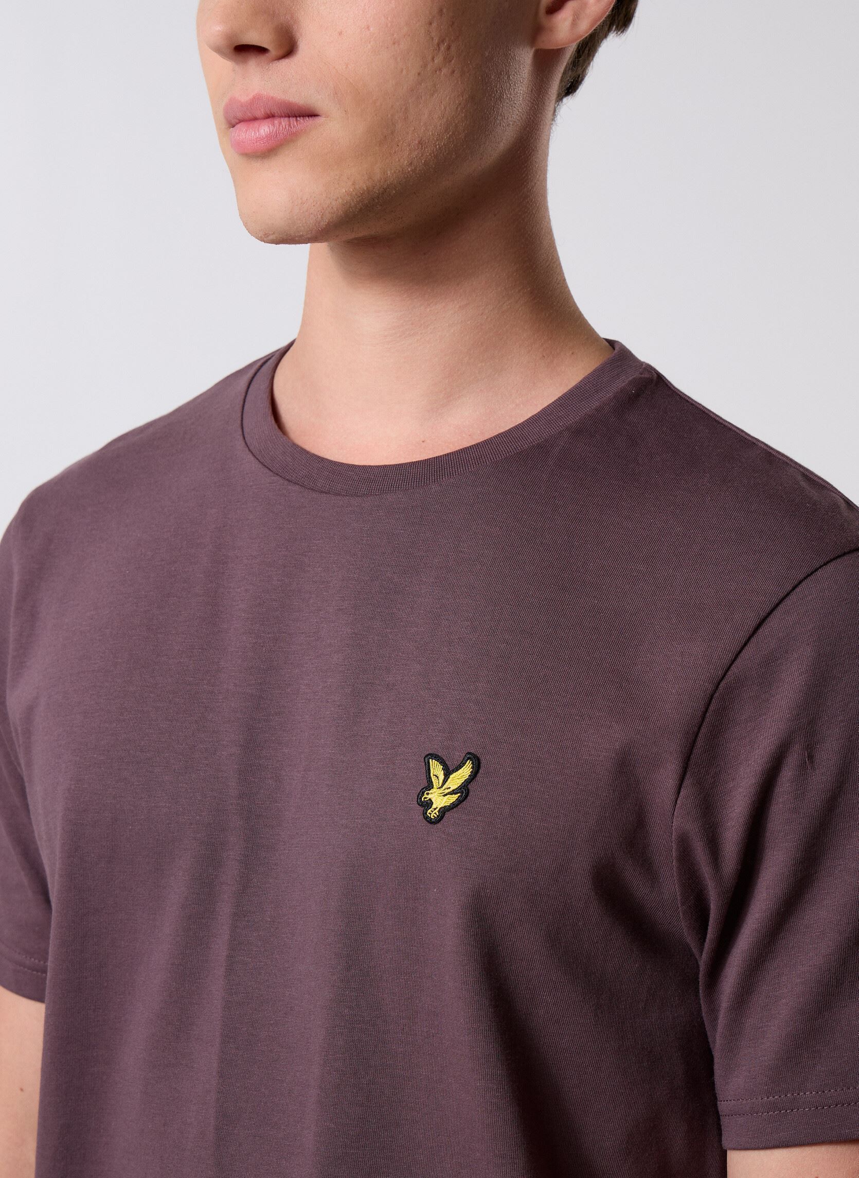 Tee-shirts Plain T-shirt homme marron Lyle & Scott Tee-shirts Plain T-shirt homme marron ESPRESSO