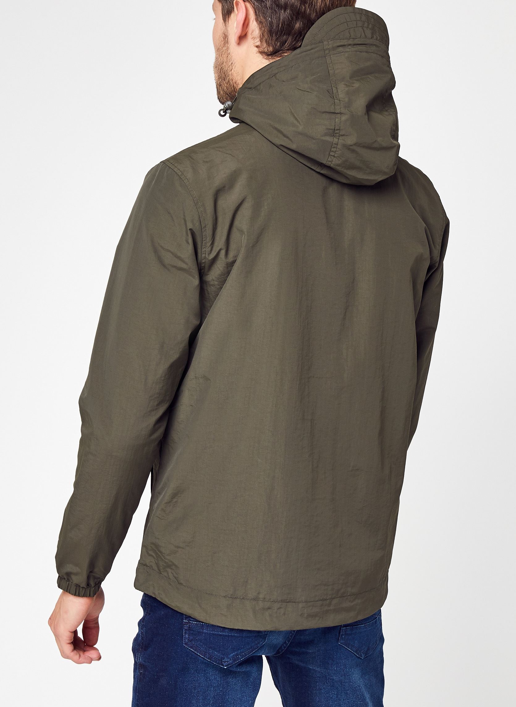 Windbreaker / Windjacken Zip Through Hooded Jacket herren grün Lyle & Scott Windbreaker / Windjacken Zip Through Hooded Jacket herren grün W485 OLIVE