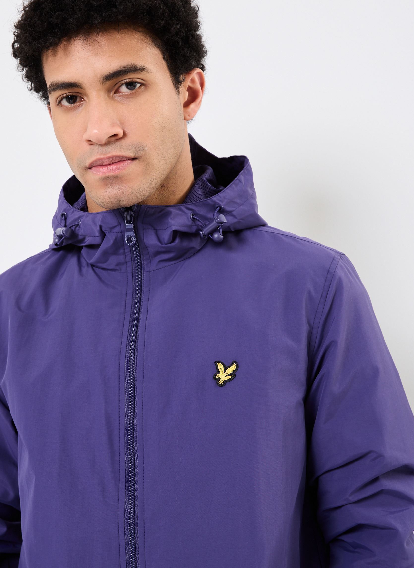 Windbreaker / Windjacken Zip Through Hooded Jacket herren blau Lyle & Scott Windbreaker / Windjacken Zip Through Hooded Jacket herren blau DEEP INDIGO